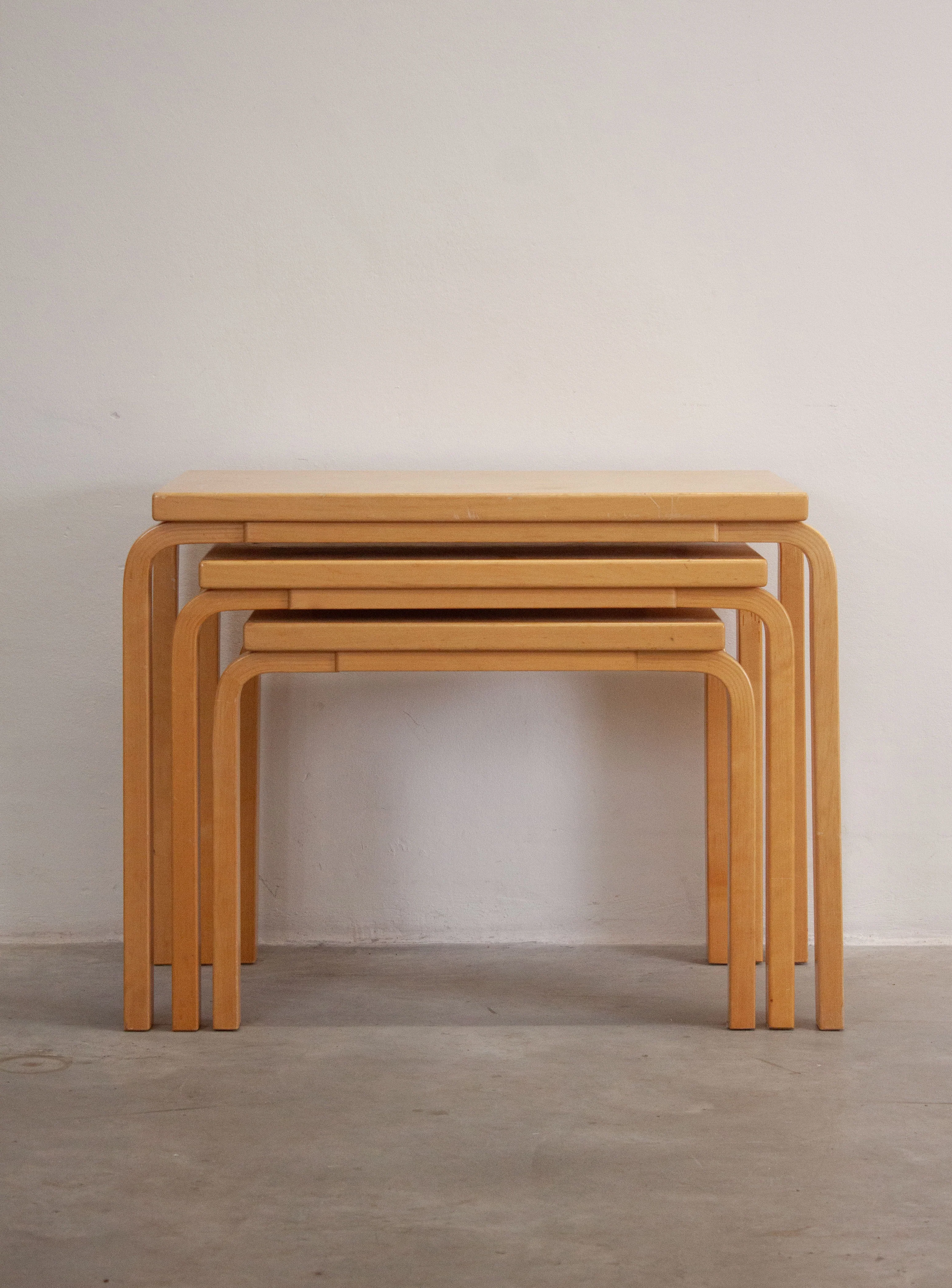 Artek Model 88 Nesting Tables by Alvar Aalto - Image 10