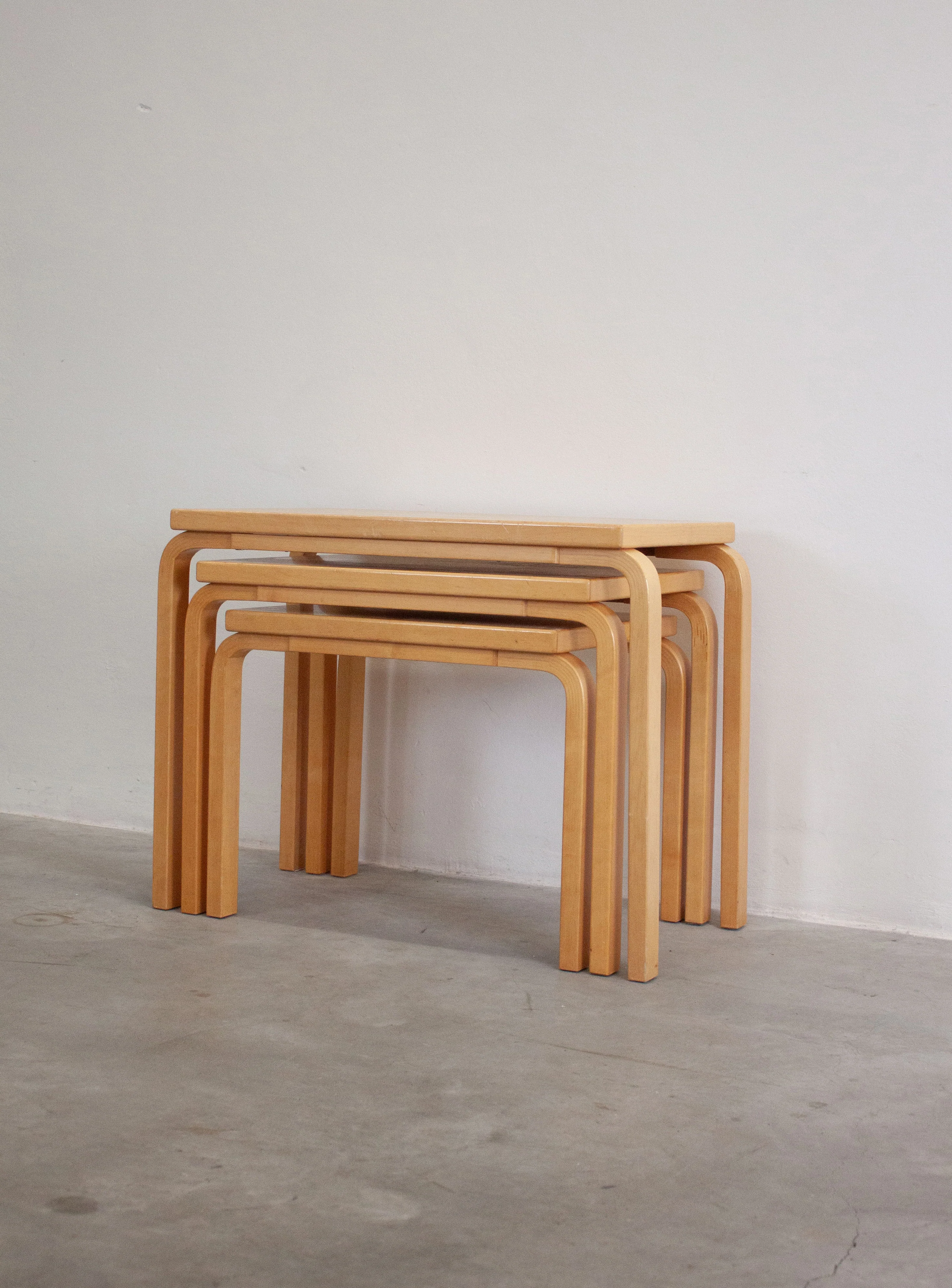 Artek Model 88 Nesting Tables by Alvar Aalto - Image 11