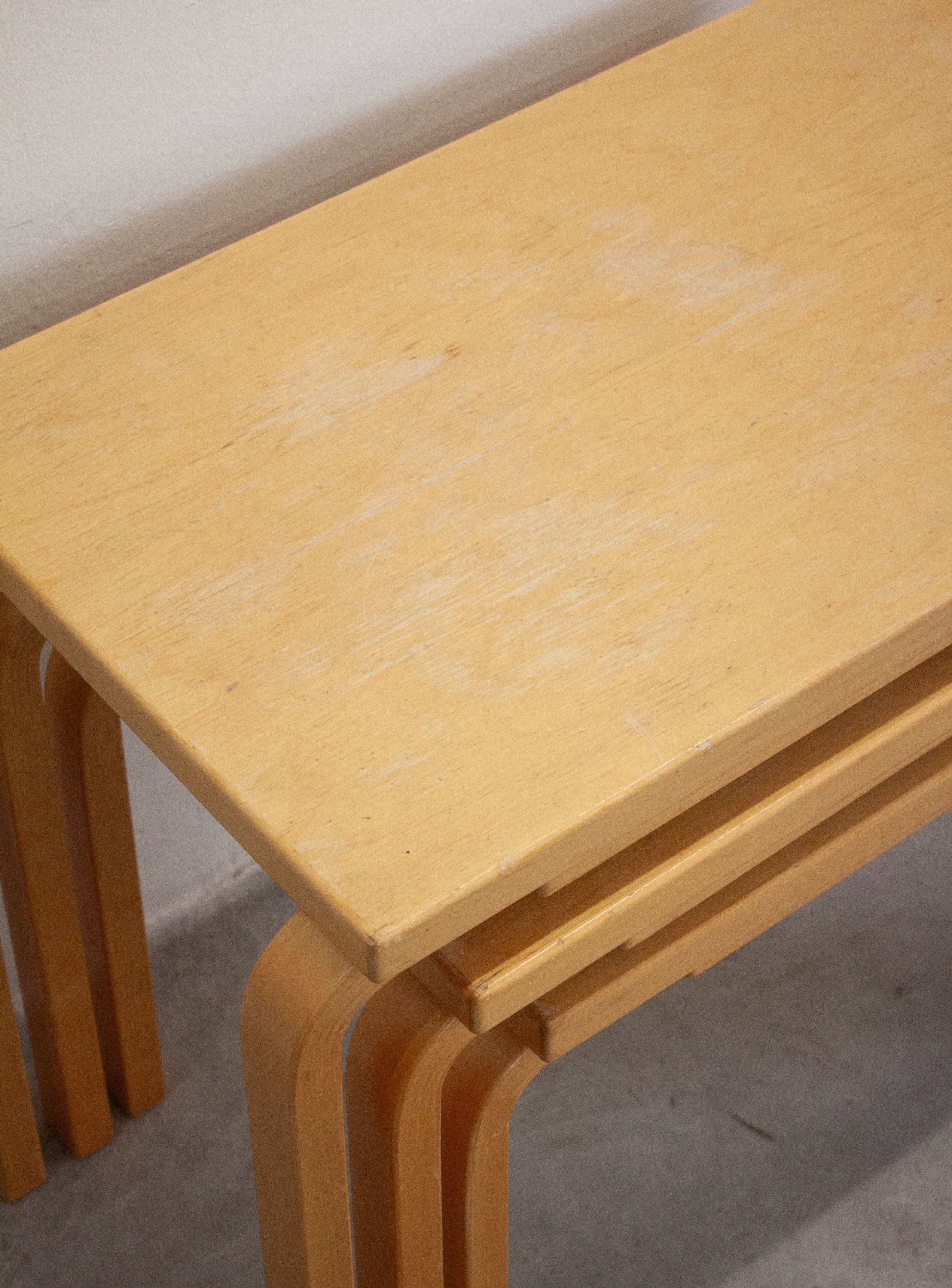 Artek Model 88 Nesting Tables by Alvar Aalto - Image 14