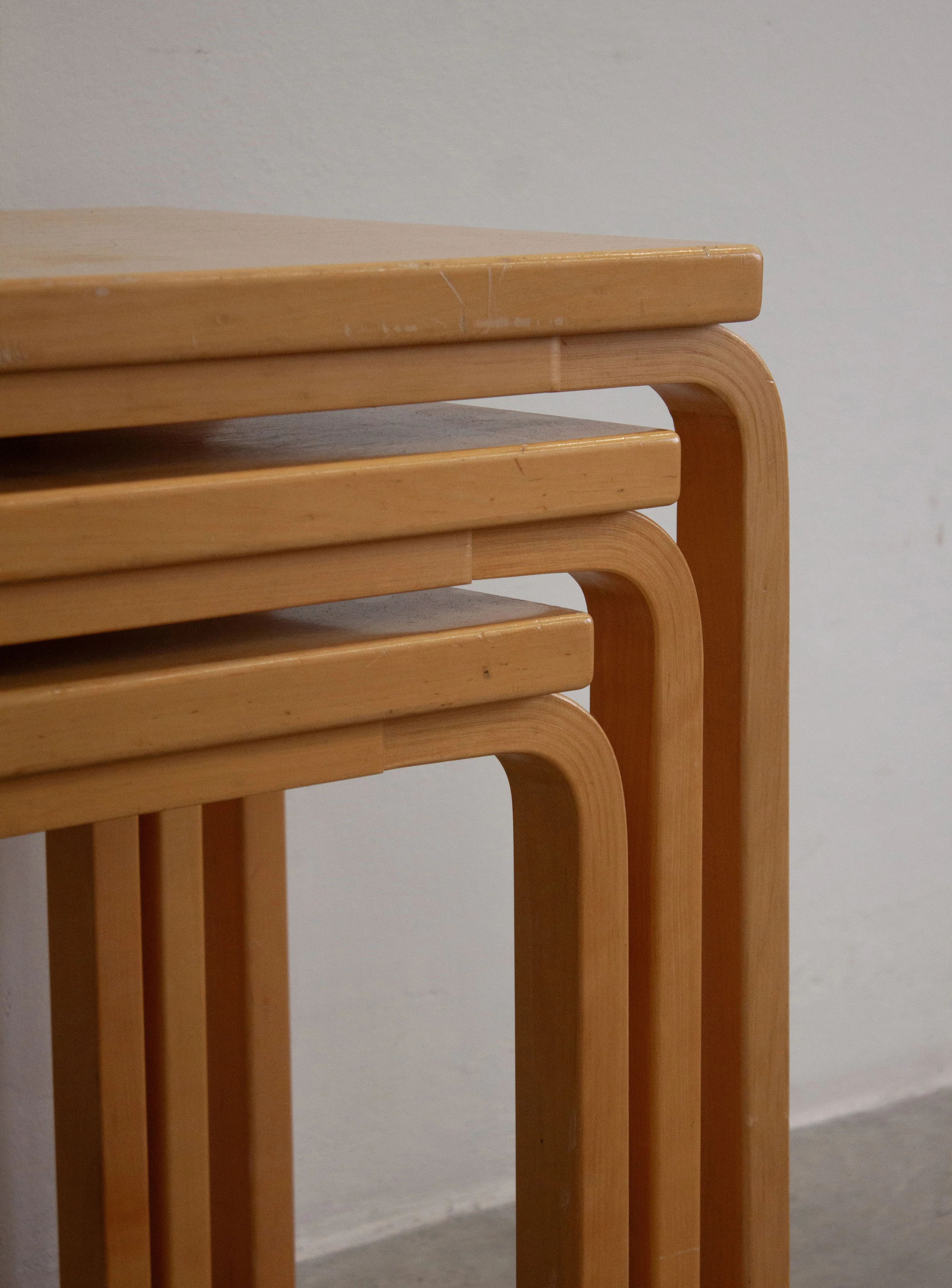 Artek Model 88 Nesting Tables by Alvar Aalto - Image 16