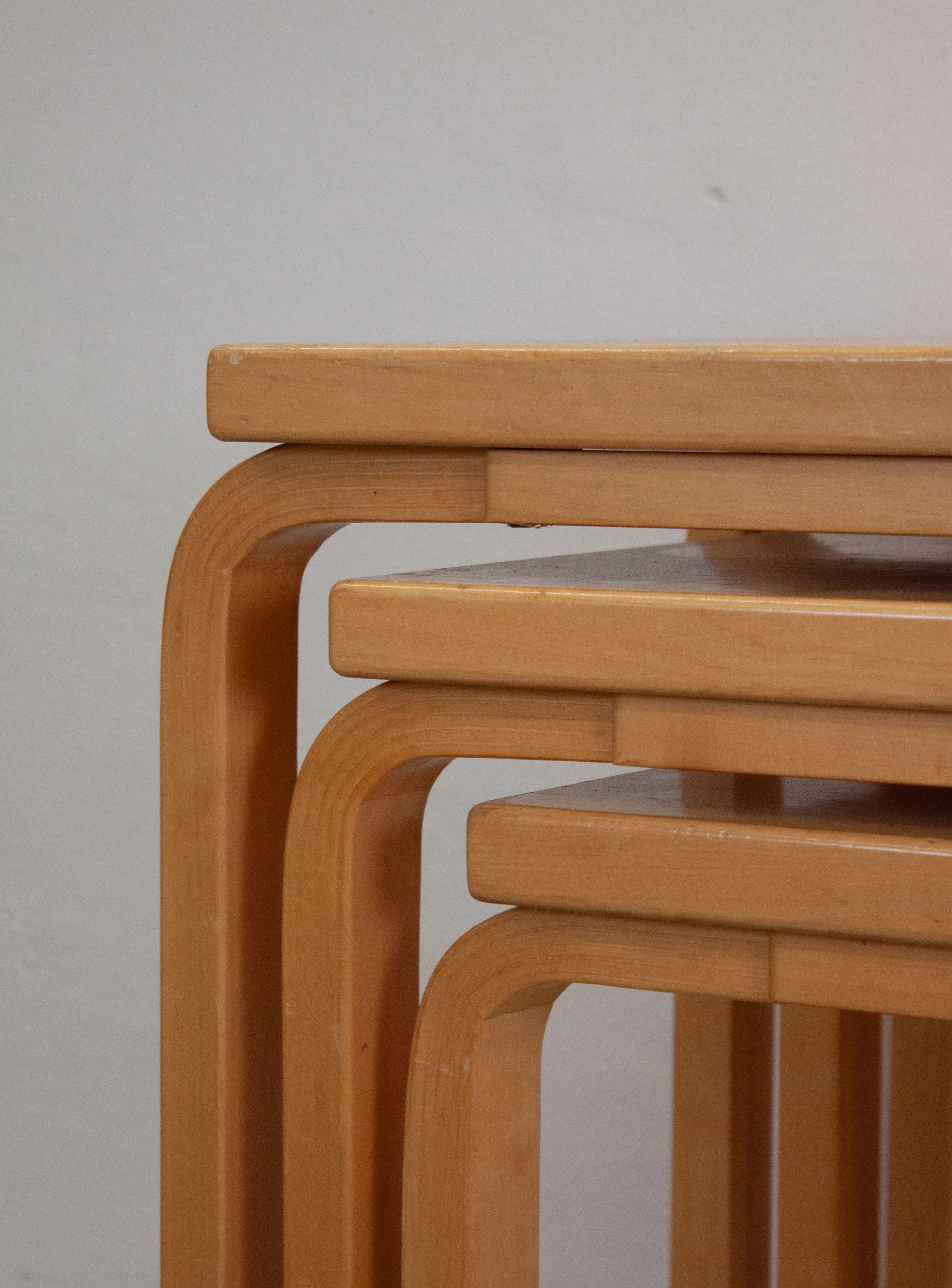 Artek Model 88 Nesting Tables by Alvar Aalto - Image 19