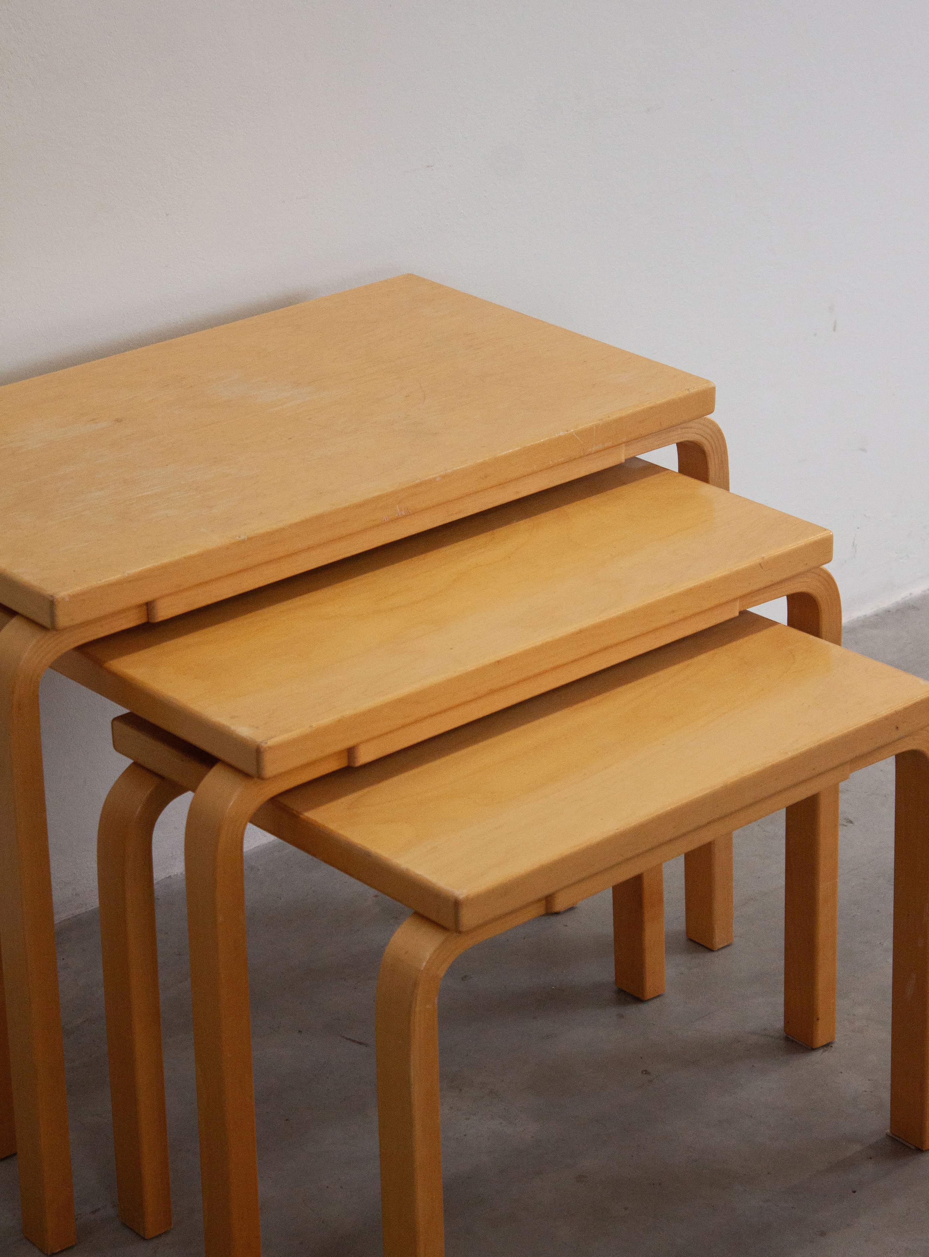 Artek Model 88 Nesting Tables by Alvar Aalto - Image 22