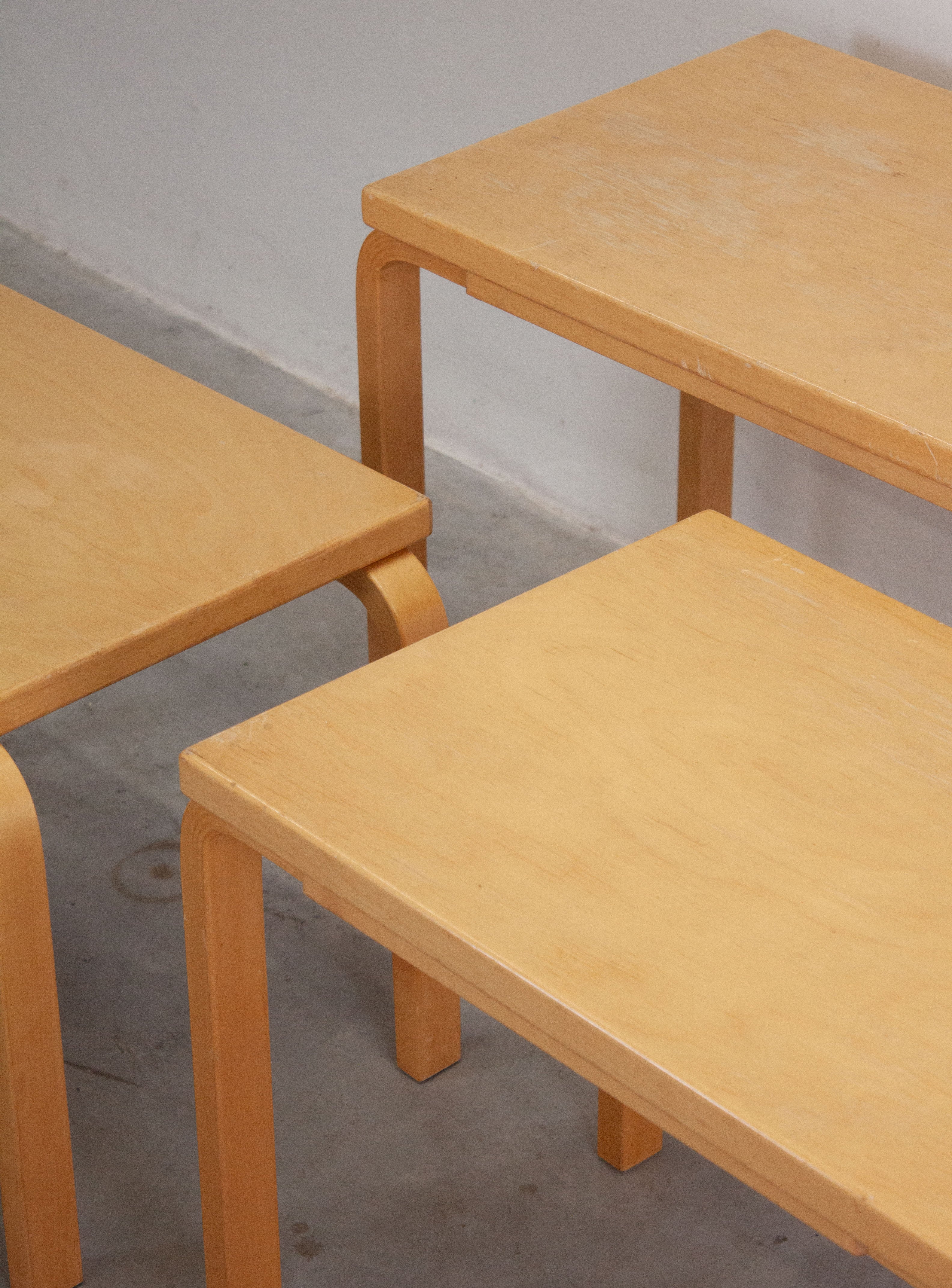 Artek Model 88 Nesting Tables by Alvar Aalto - Image 31