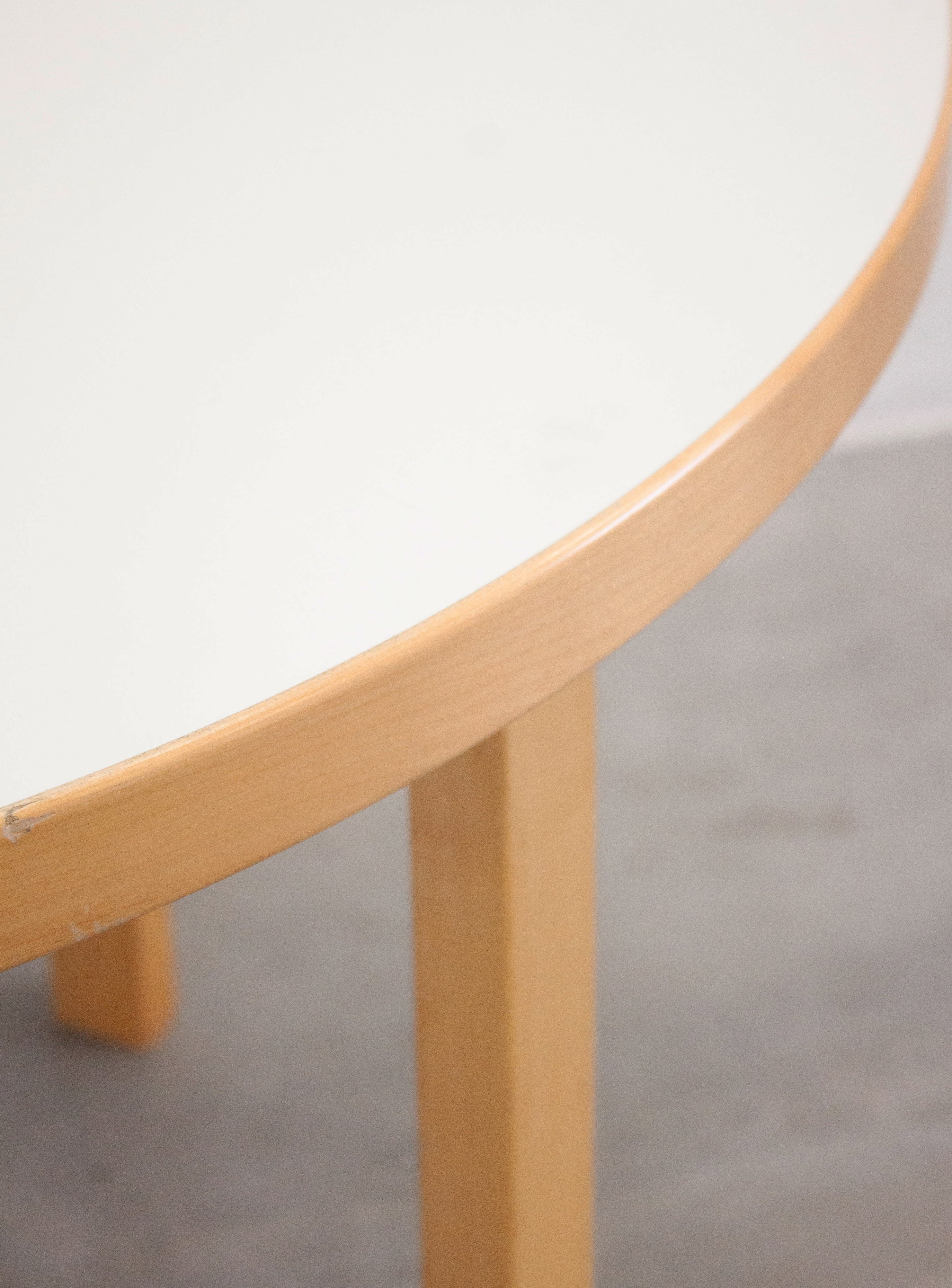 Artek Model 90A Dining Table by Alvar Aalto (White) - Image 17