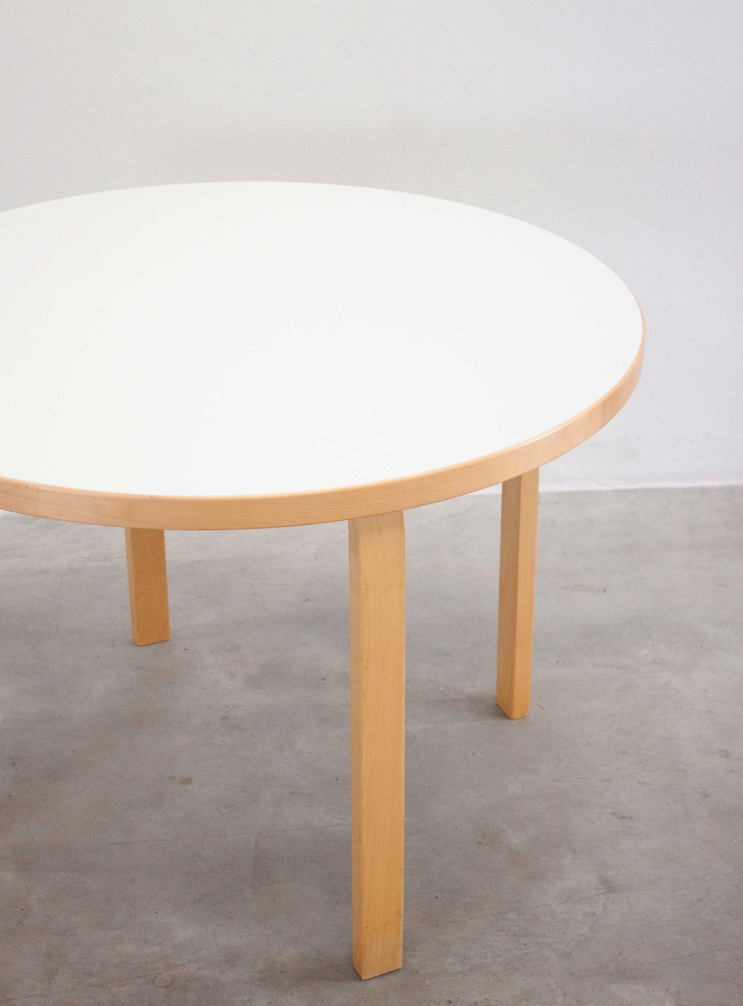 Artek Model 90A Dining Table by Alvar Aalto (White) - Image 21