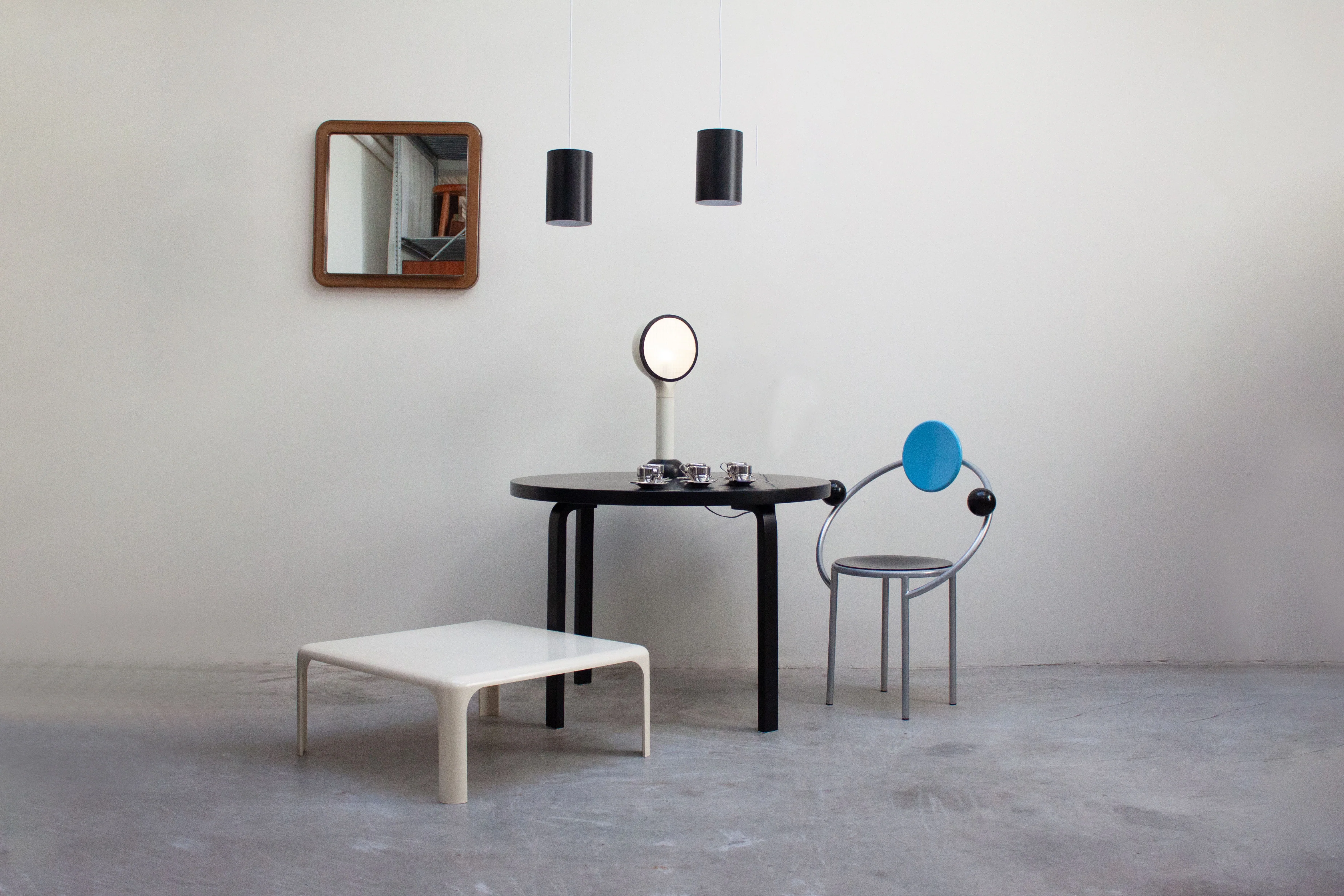 Artek 90A Round Dining Table by Alvar Aalto (Black) - Image 22