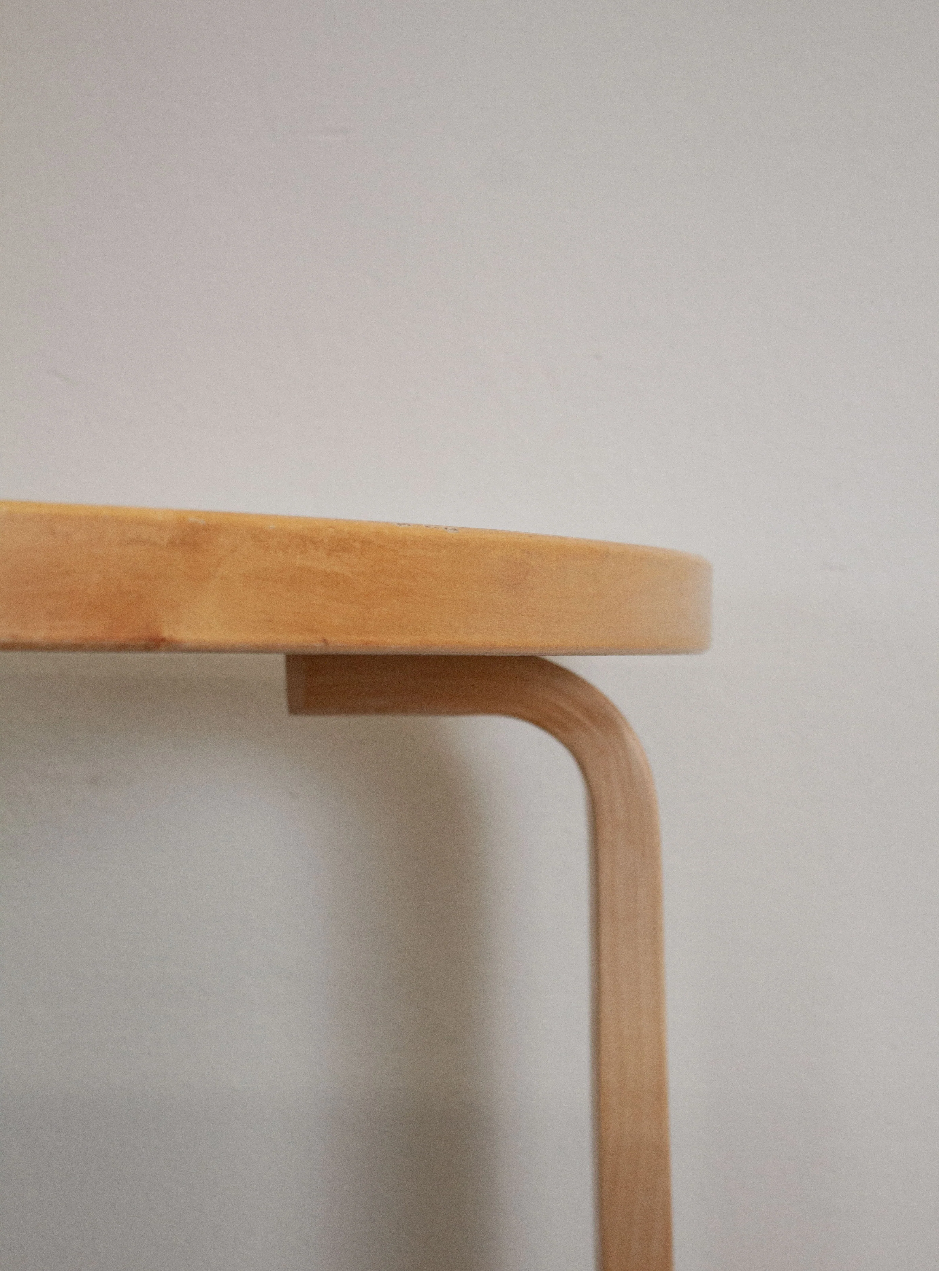 Artek Model 95 Half Round Dining Table by Alvar Aalto (Red) - Image 17
