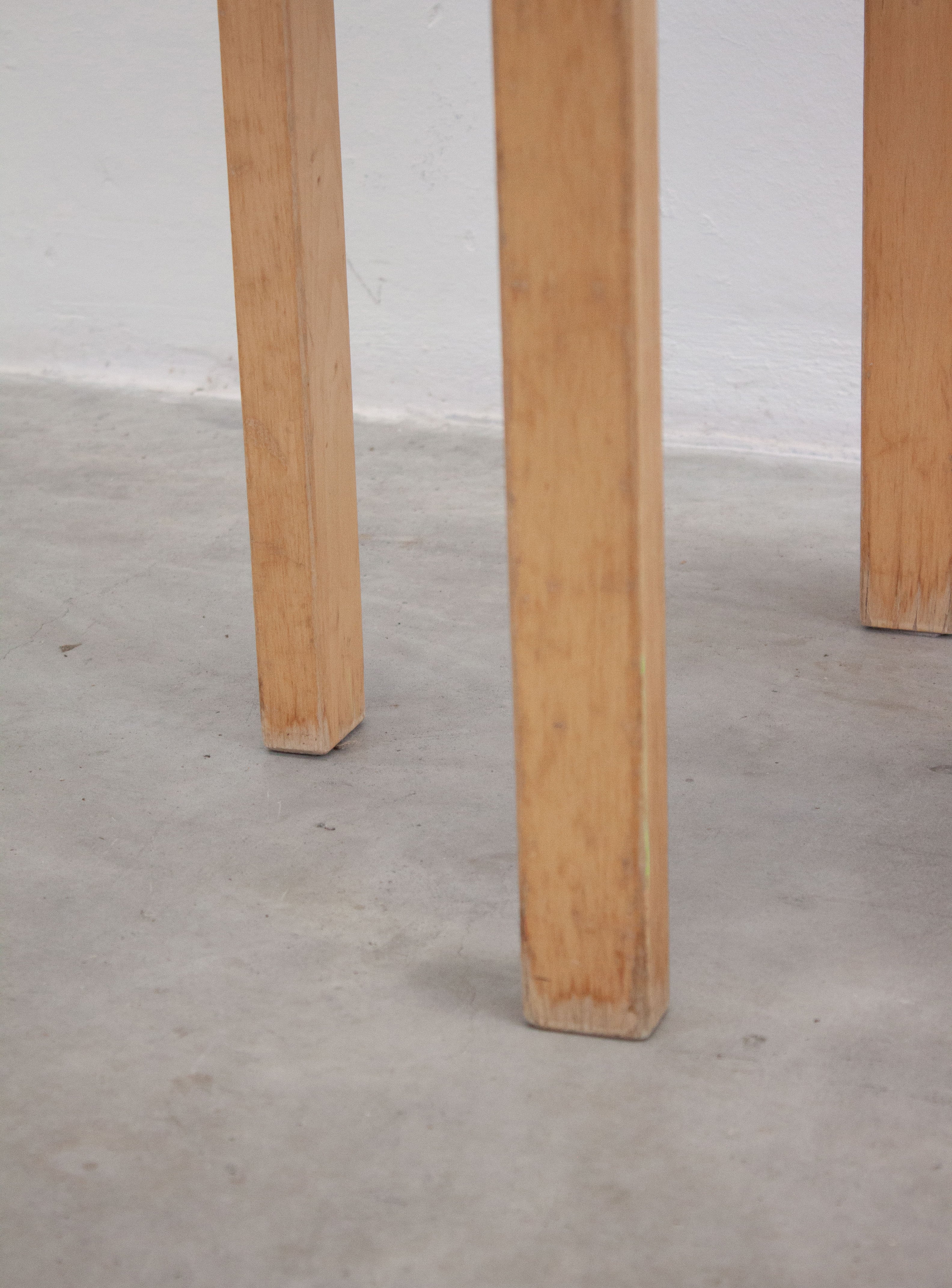 Artek Model E60 Stool by Alvar Aalto (Red) - Image 18