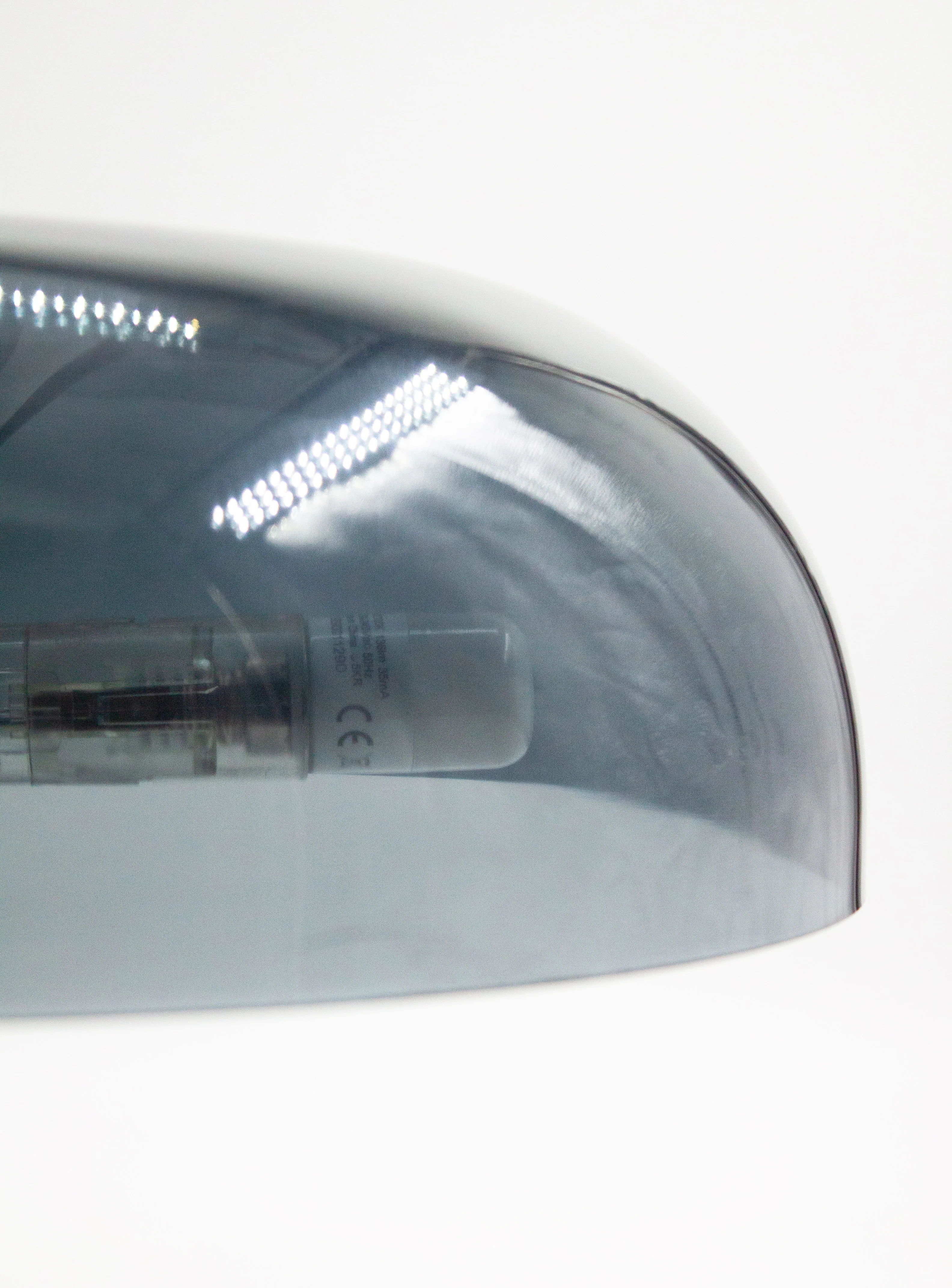 Artemide Nessino Table Lamp by Giancarlo Mattioli (Translucent Grey) - Image 8