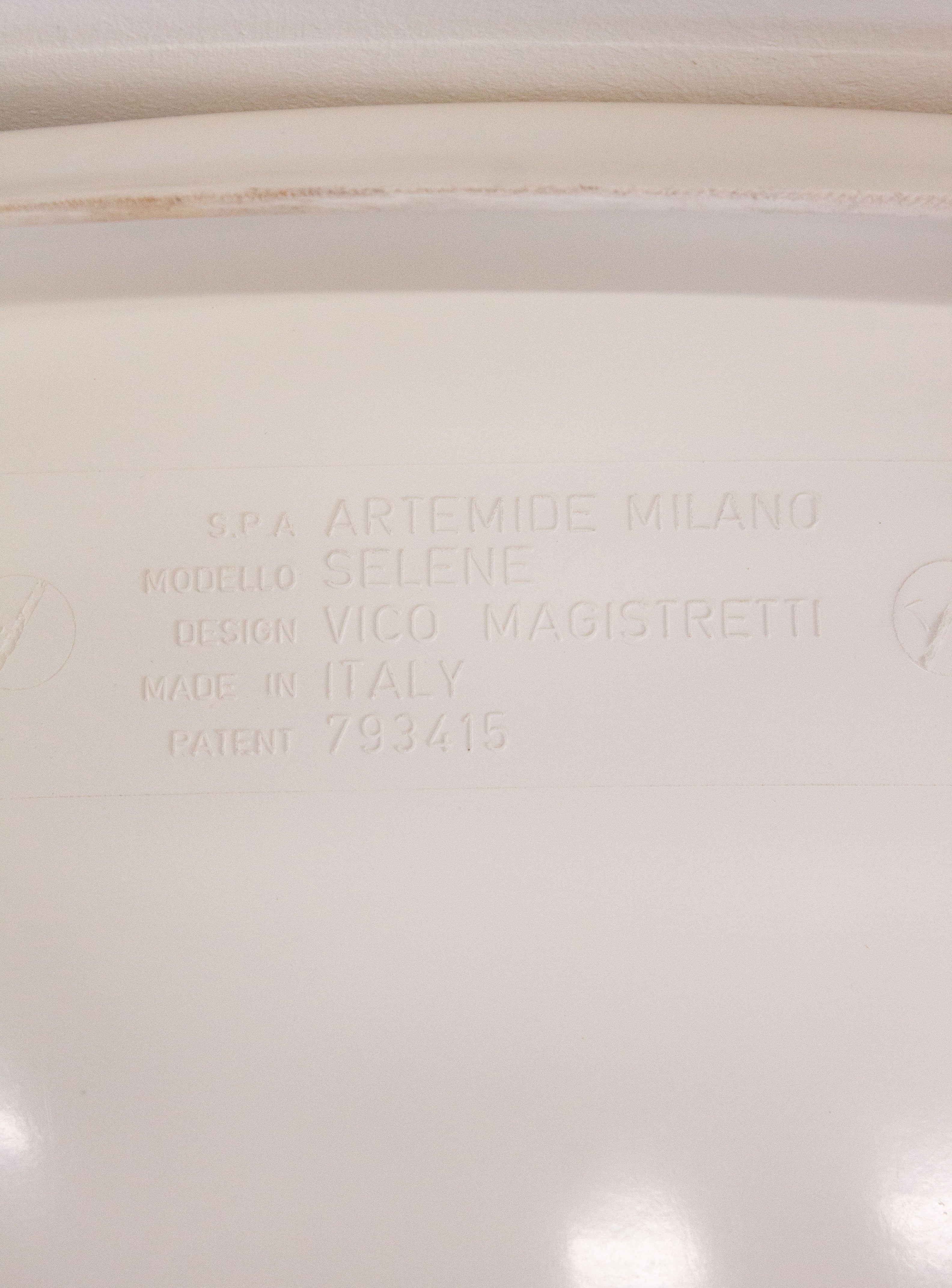Artemide Selene Dining Chair by Vico Magistretti (White) - Image 31
