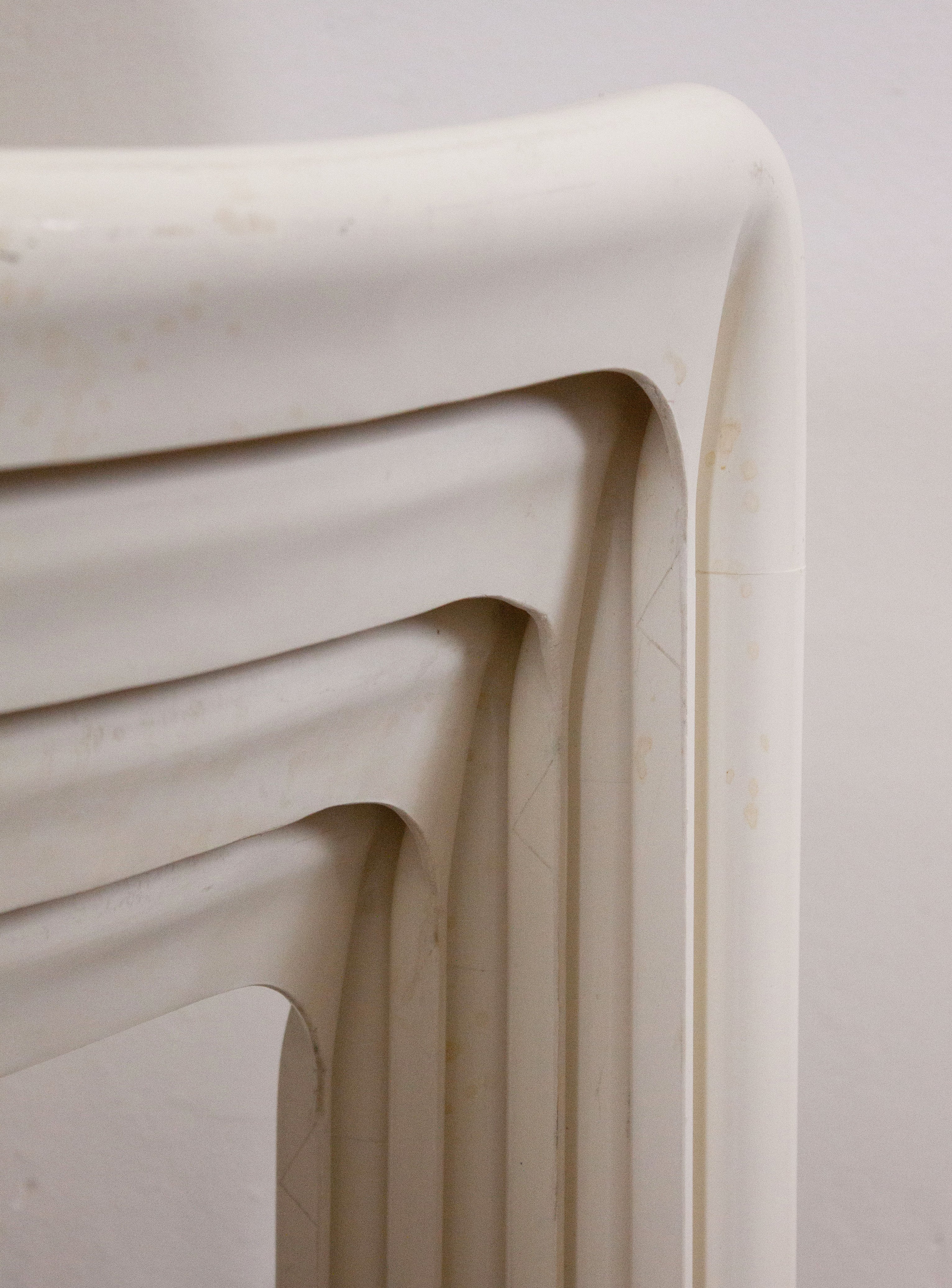 Artemide Selene Dining Chair by Vico Magistretti (White) - Image 6