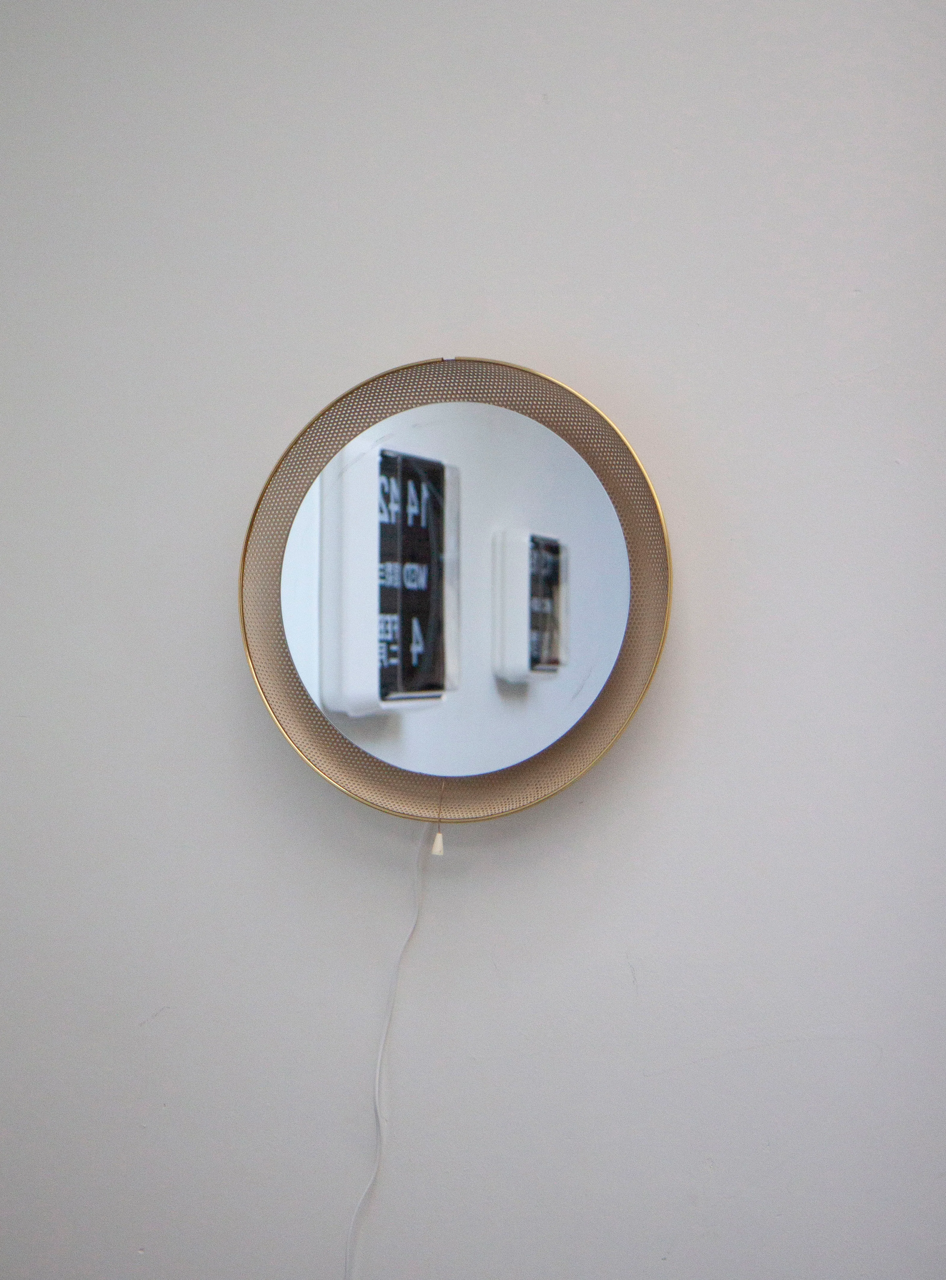 Artimeta Wall Mirror with Lamp by Floris Fiedeldij - Image 10
