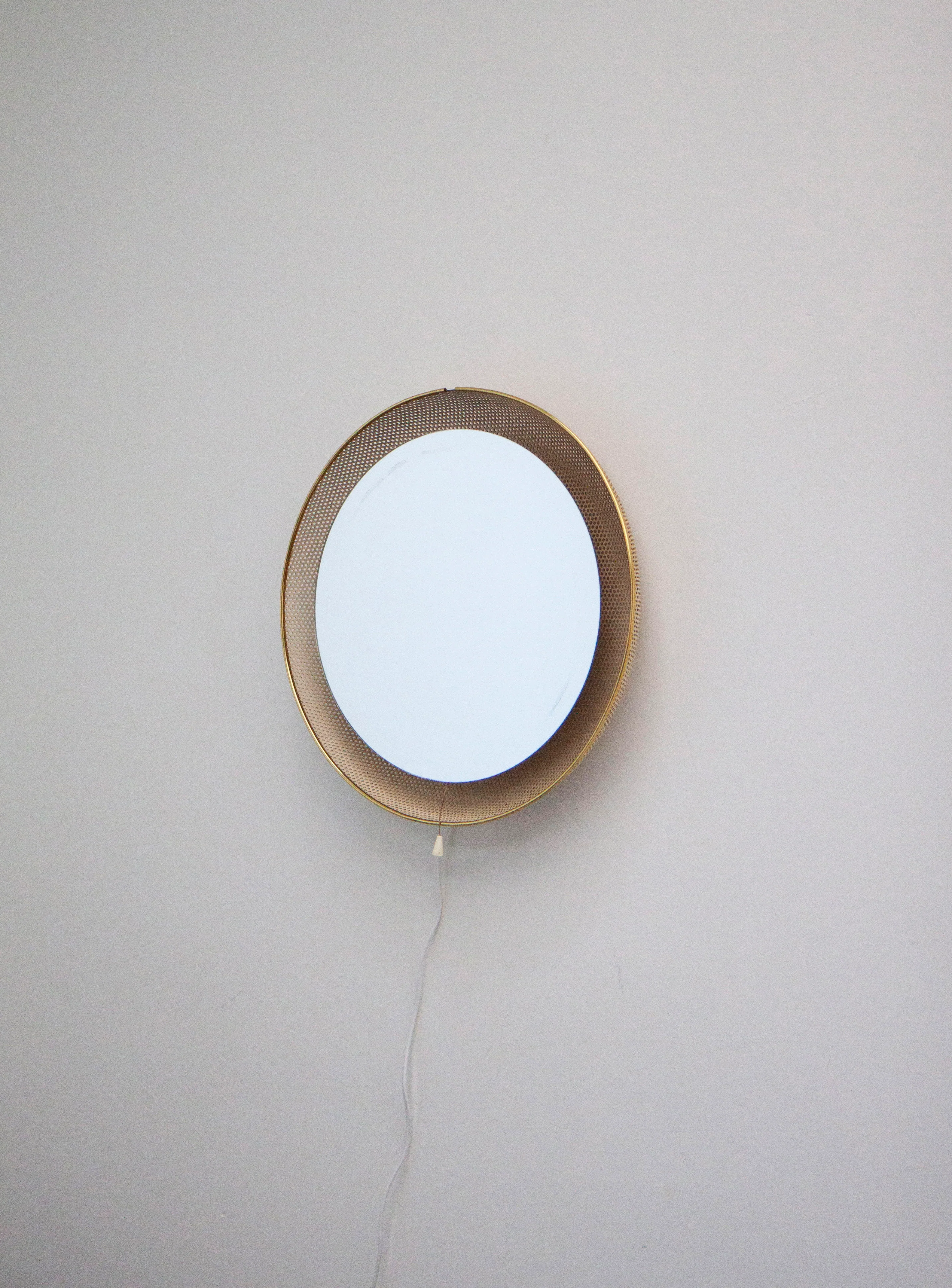 Artimeta Wall Mirror with Lamp by Floris Fiedeldij - Image 4