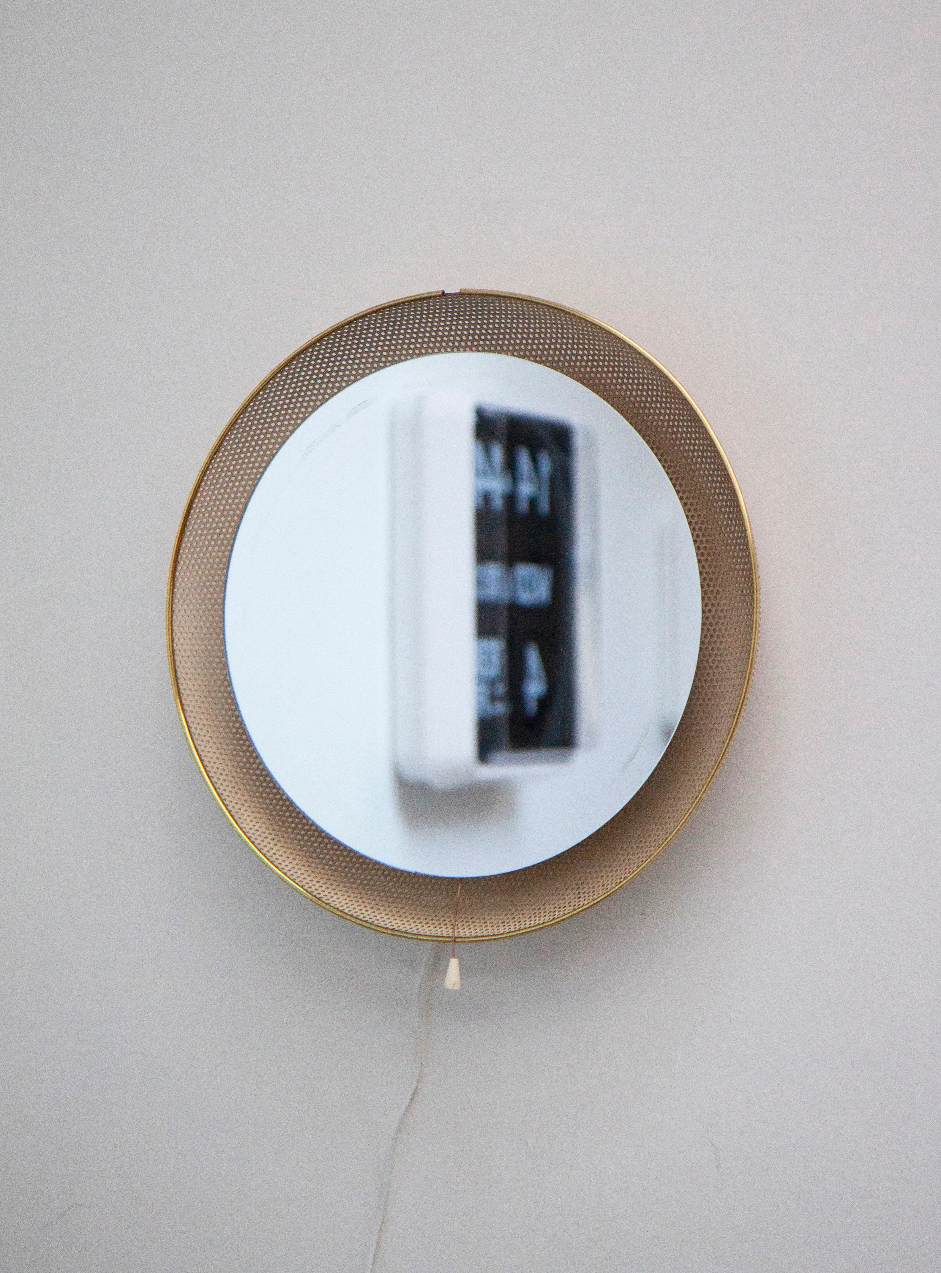 Artimeta Wall Mirror with Lamp by Floris Fiedeldij - Image 7