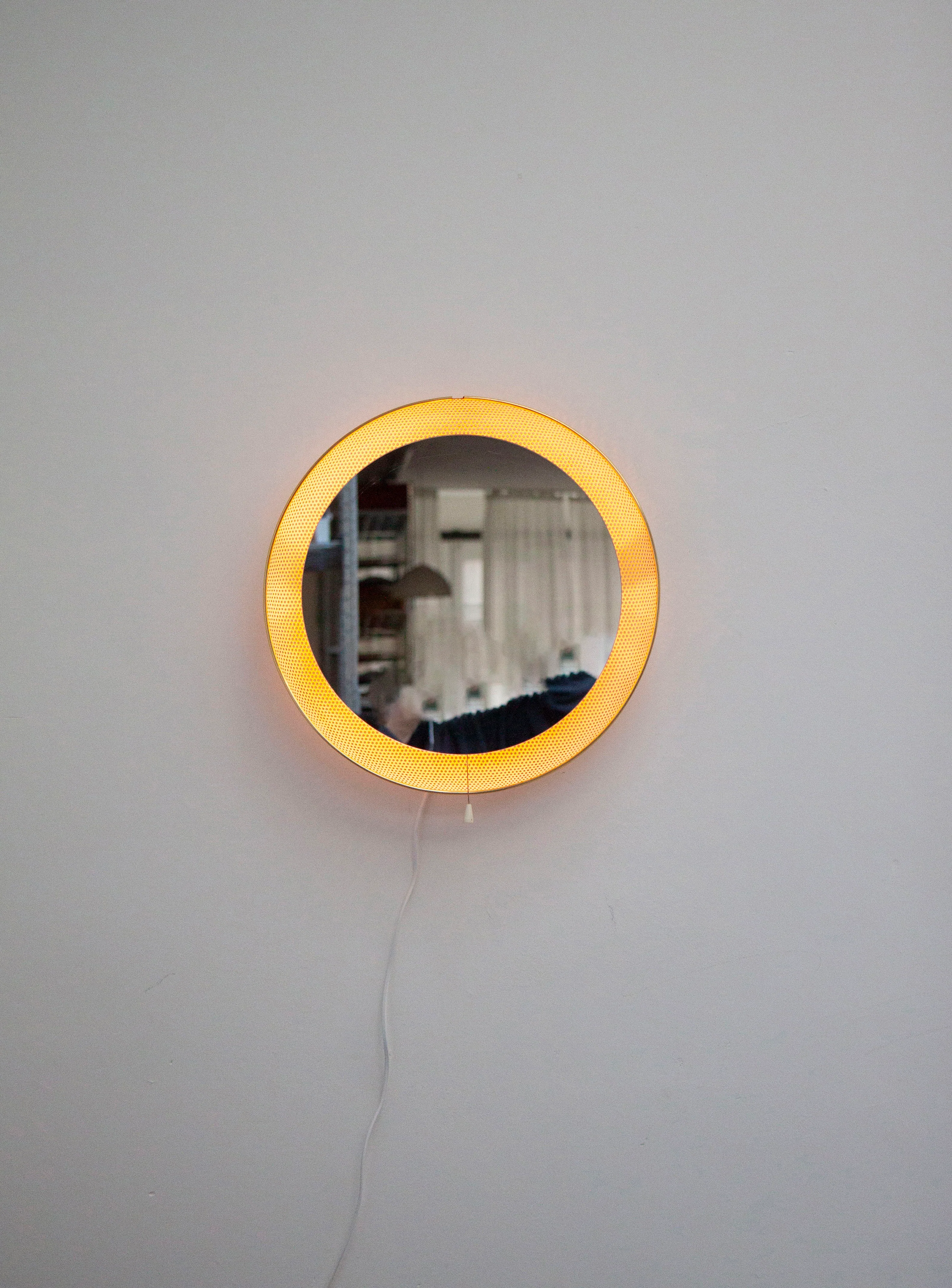 Artimeta Wall Mirror with Lamp by Floris Fiedeldij - Image 8