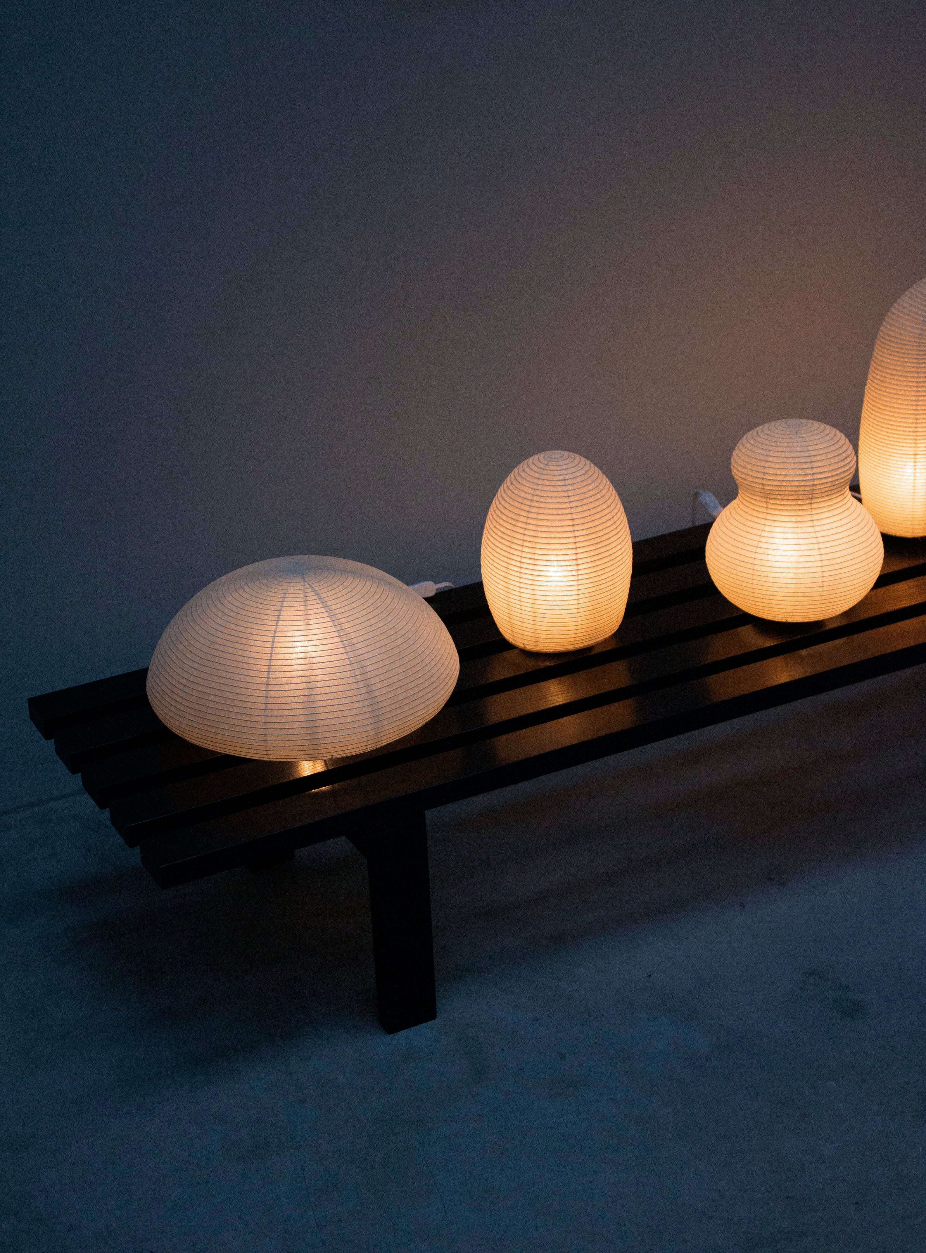 Paper Moon 03 Desk Lamp by Shigeru Uchida - Image 24