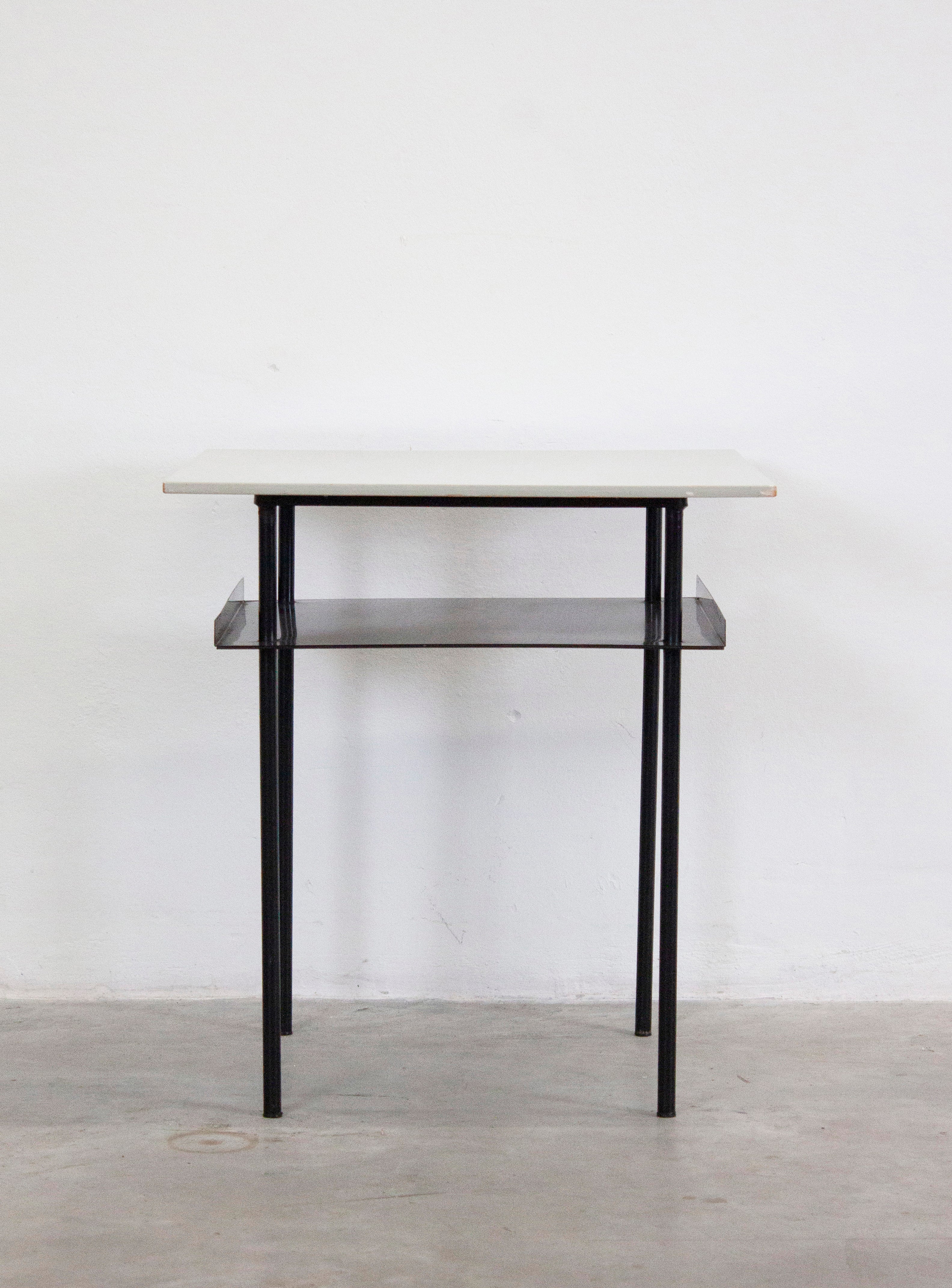 Auping Side Table by Wim Rietveld (Grey) - Image 13