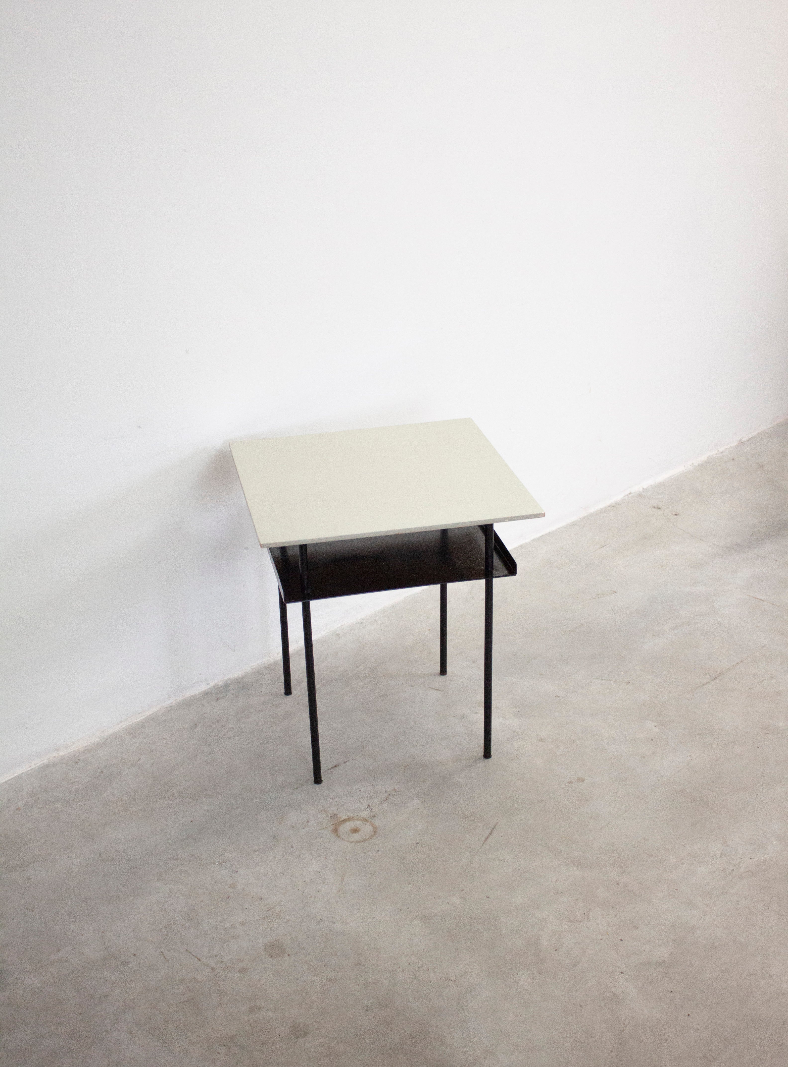 Auping Side Table by Wim Rietveld (Grey) - Image 19