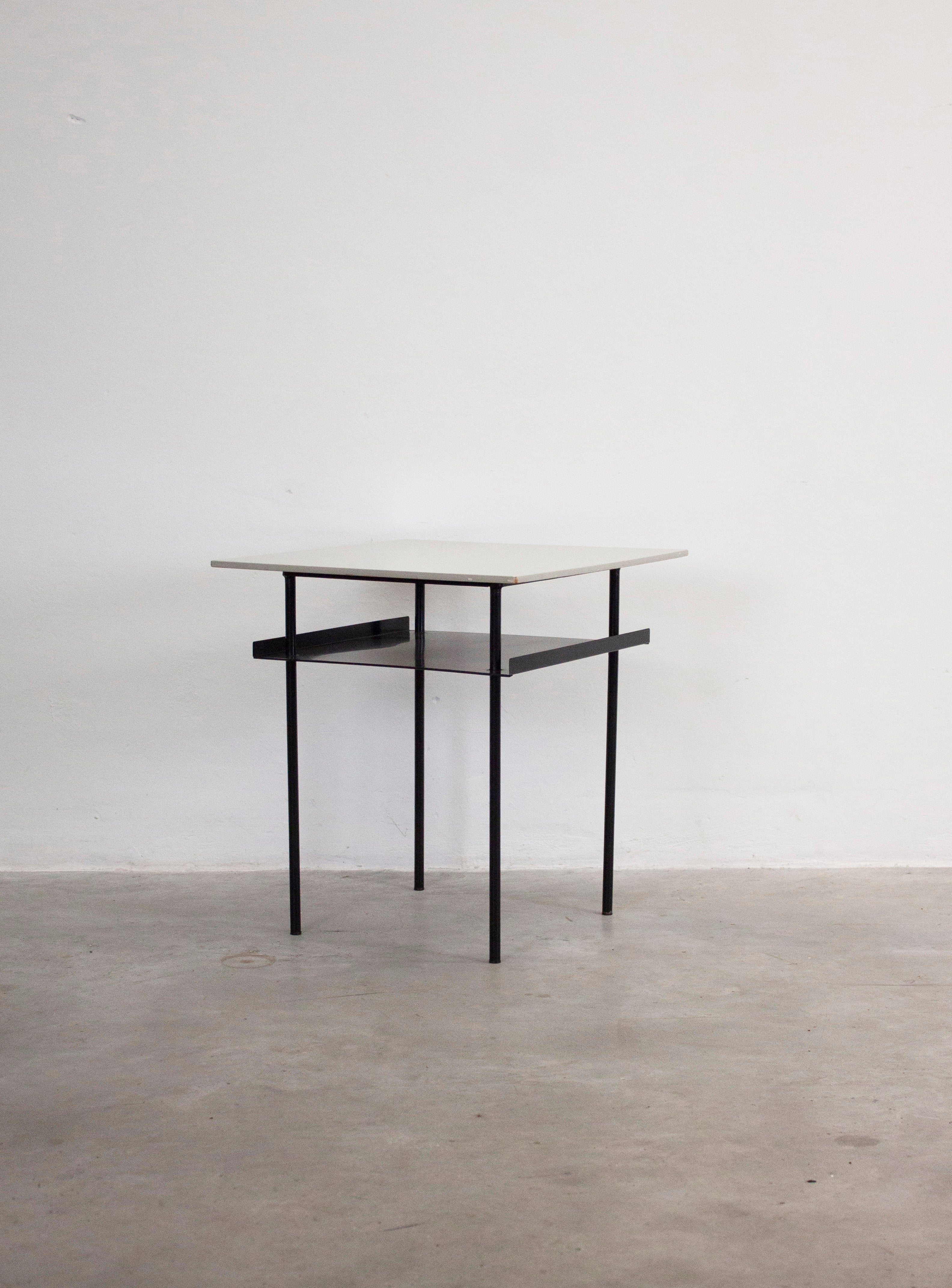 Auping Side Table by Wim Rietveld (Grey) - Image 7