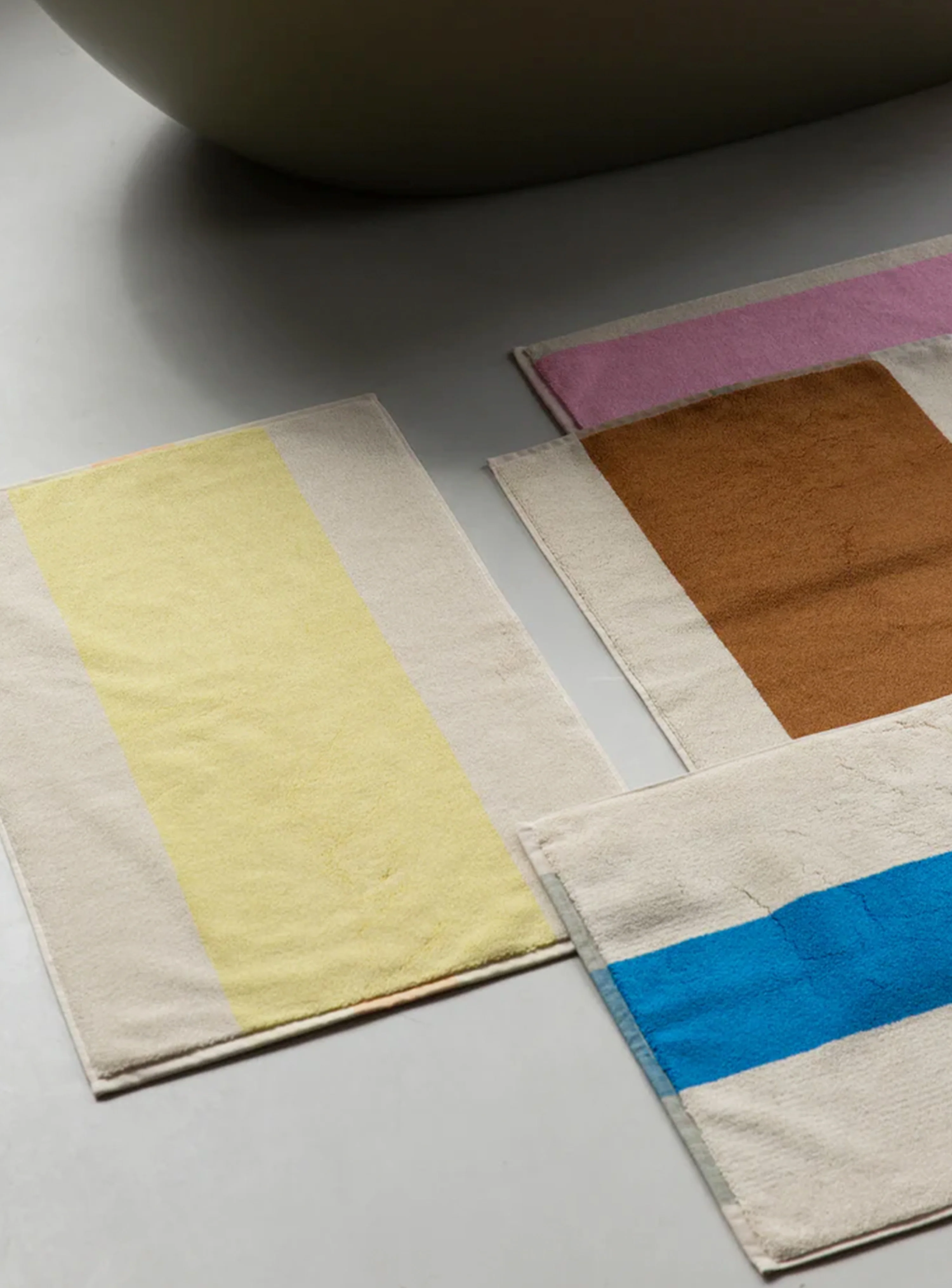 Bathmat by Martens & Martens (Pink/Olive) - Image 3