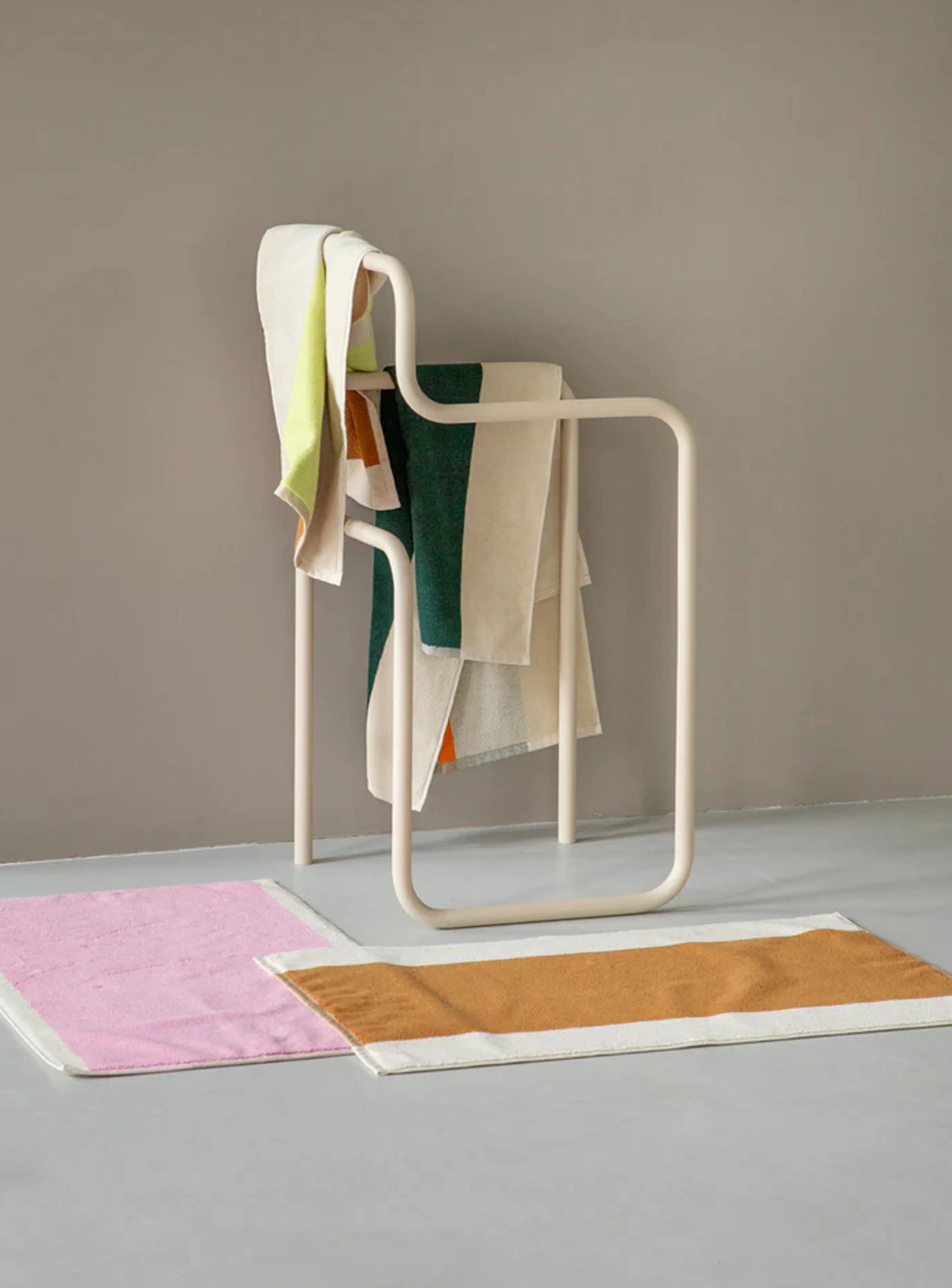 Bathmat by Martens & Martens (Pink/Olive) - Image 4