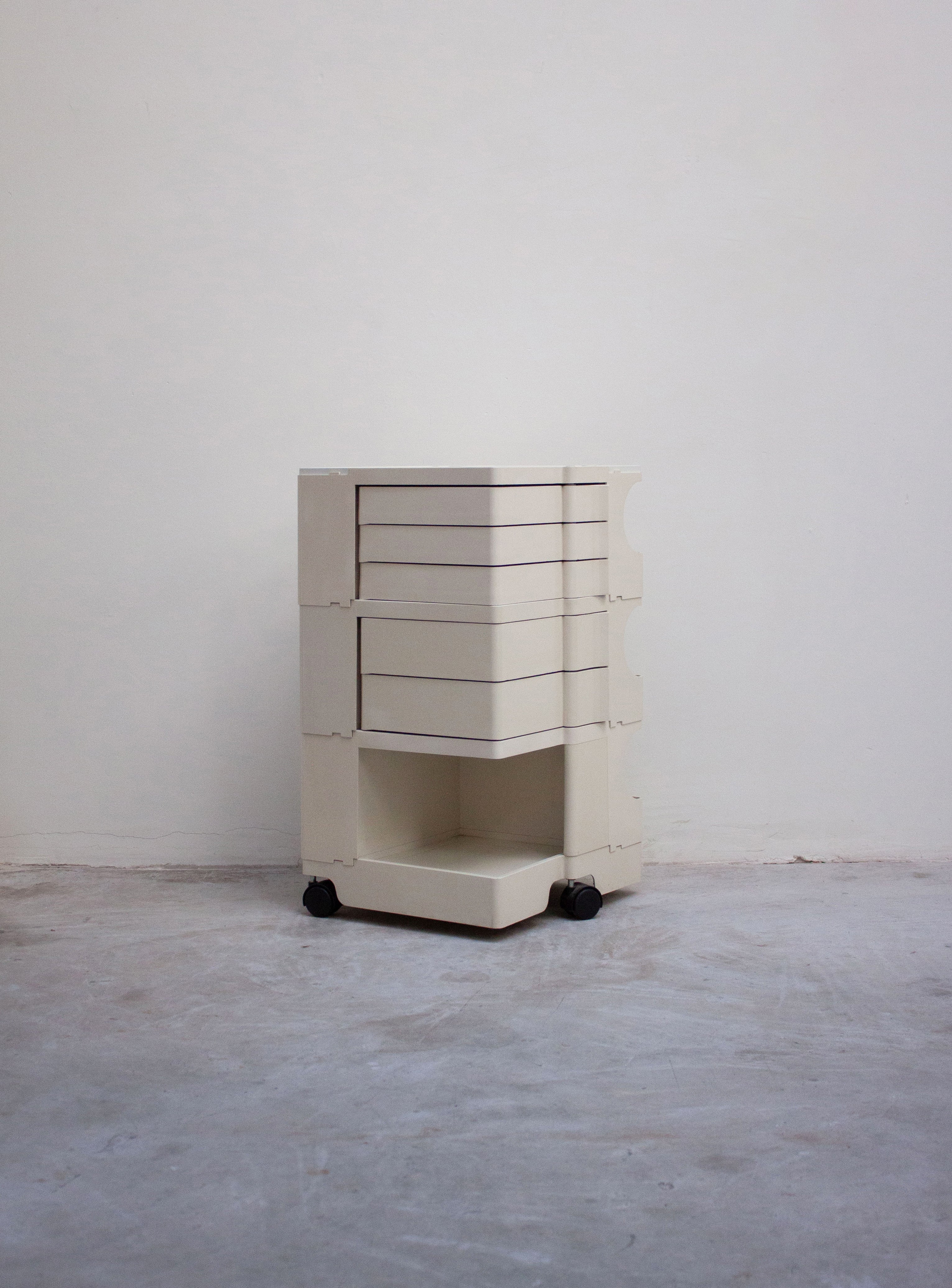 Bieffeplast Boby Trolley by Joe Colombo (White)