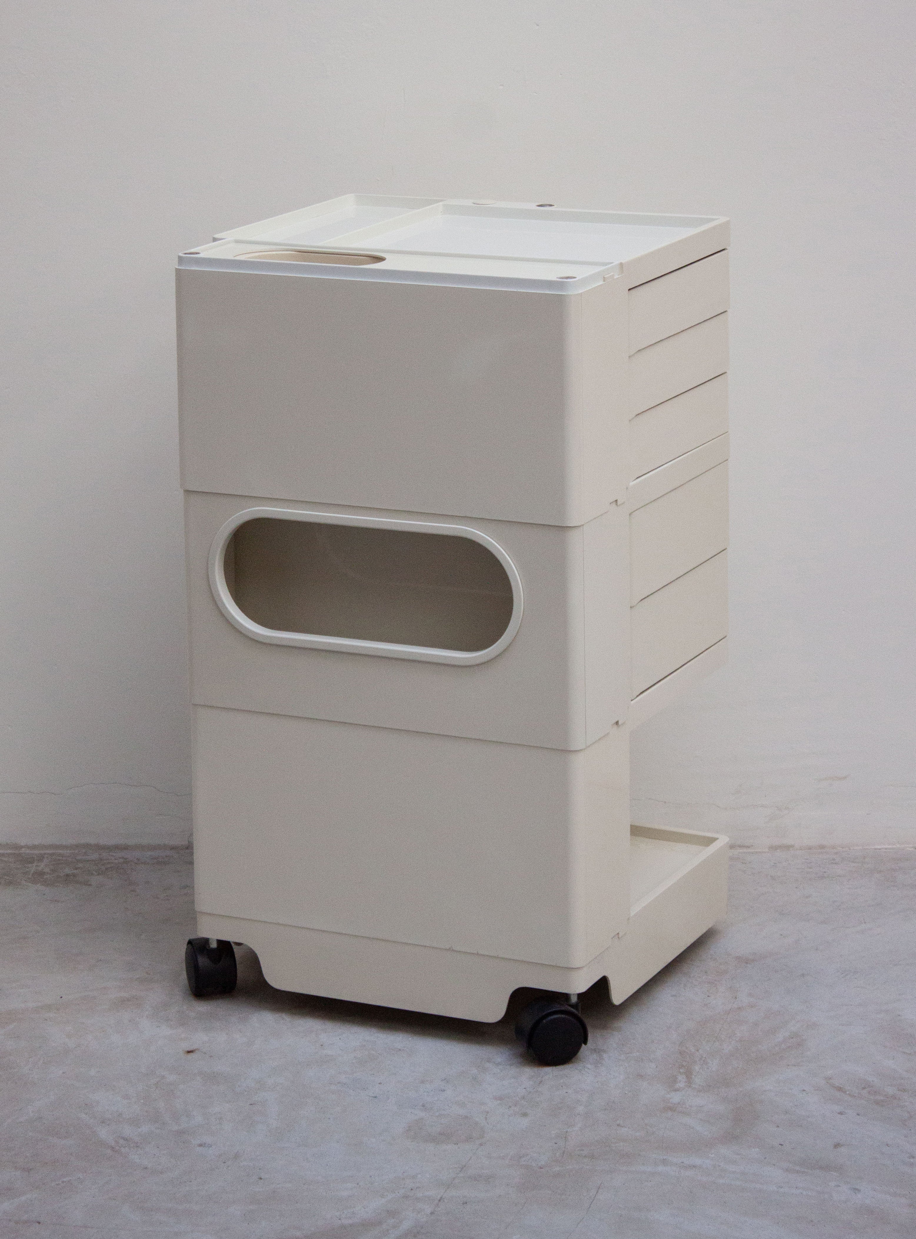 Bieffeplast Boby Trolley by Joe Colombo (White) - Image 7