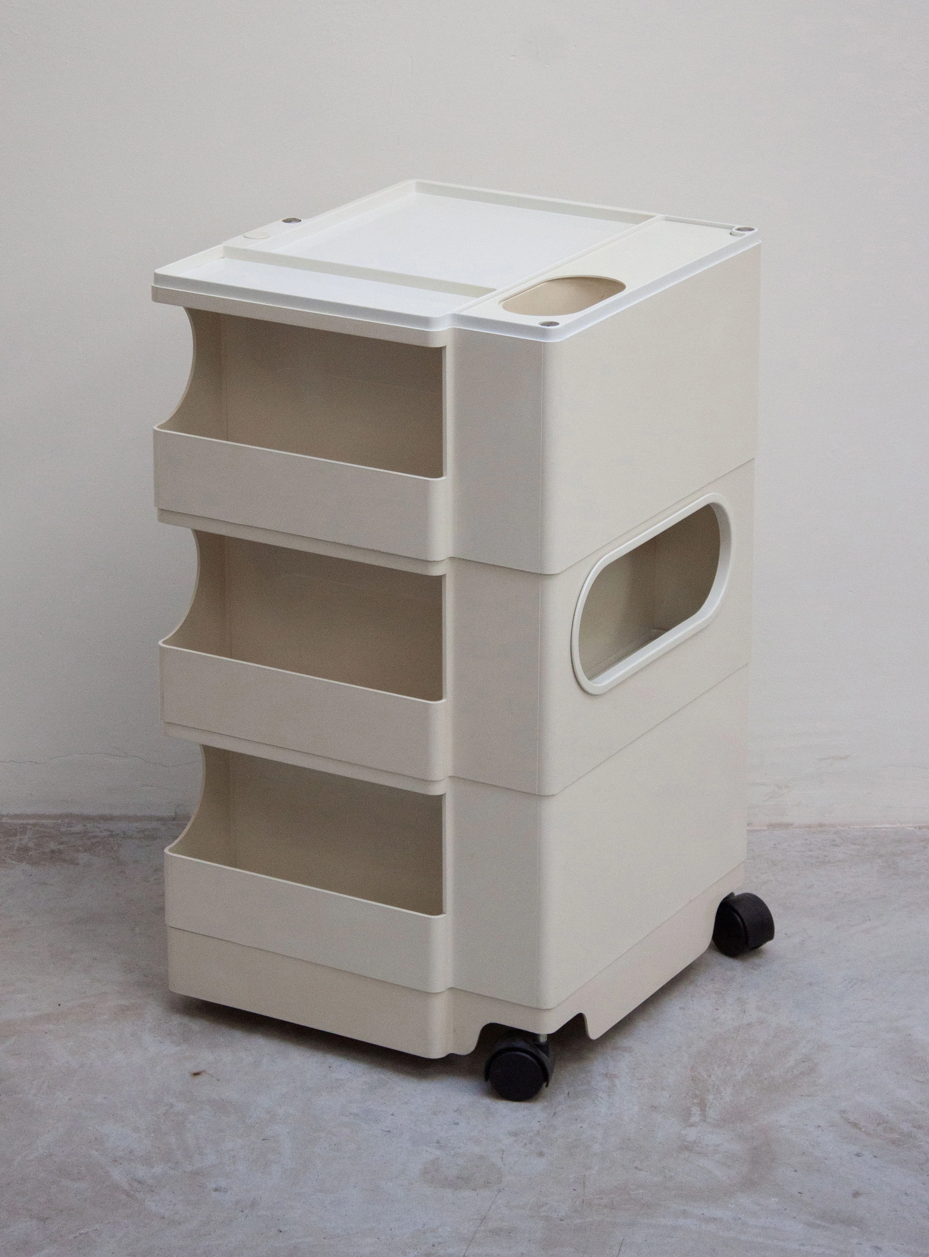 Bieffeplast Boby Trolley by Joe Colombo (White) - Image 8