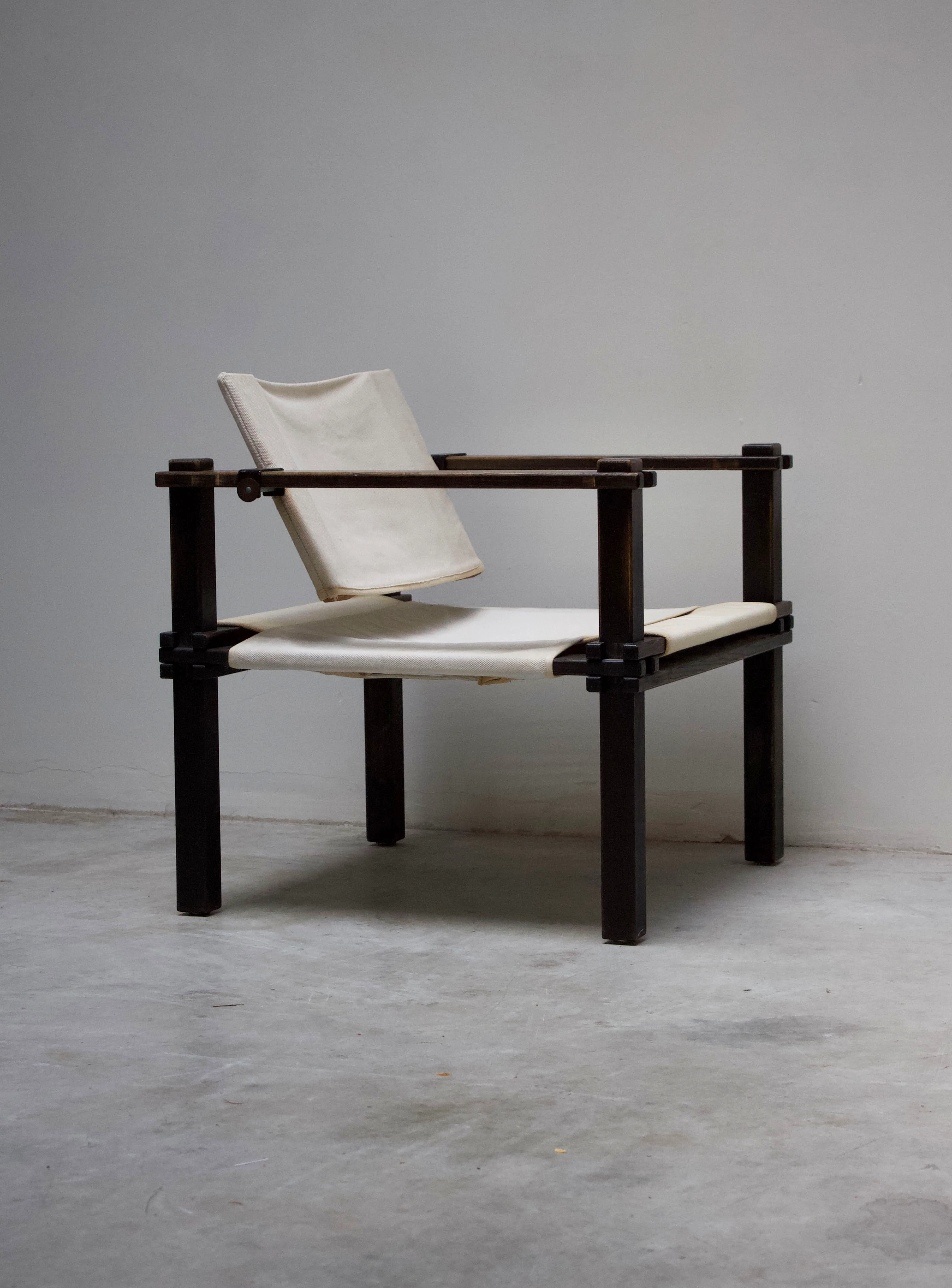 Bofinger Farmer Lounge Chair by Gerd Lange (Black)