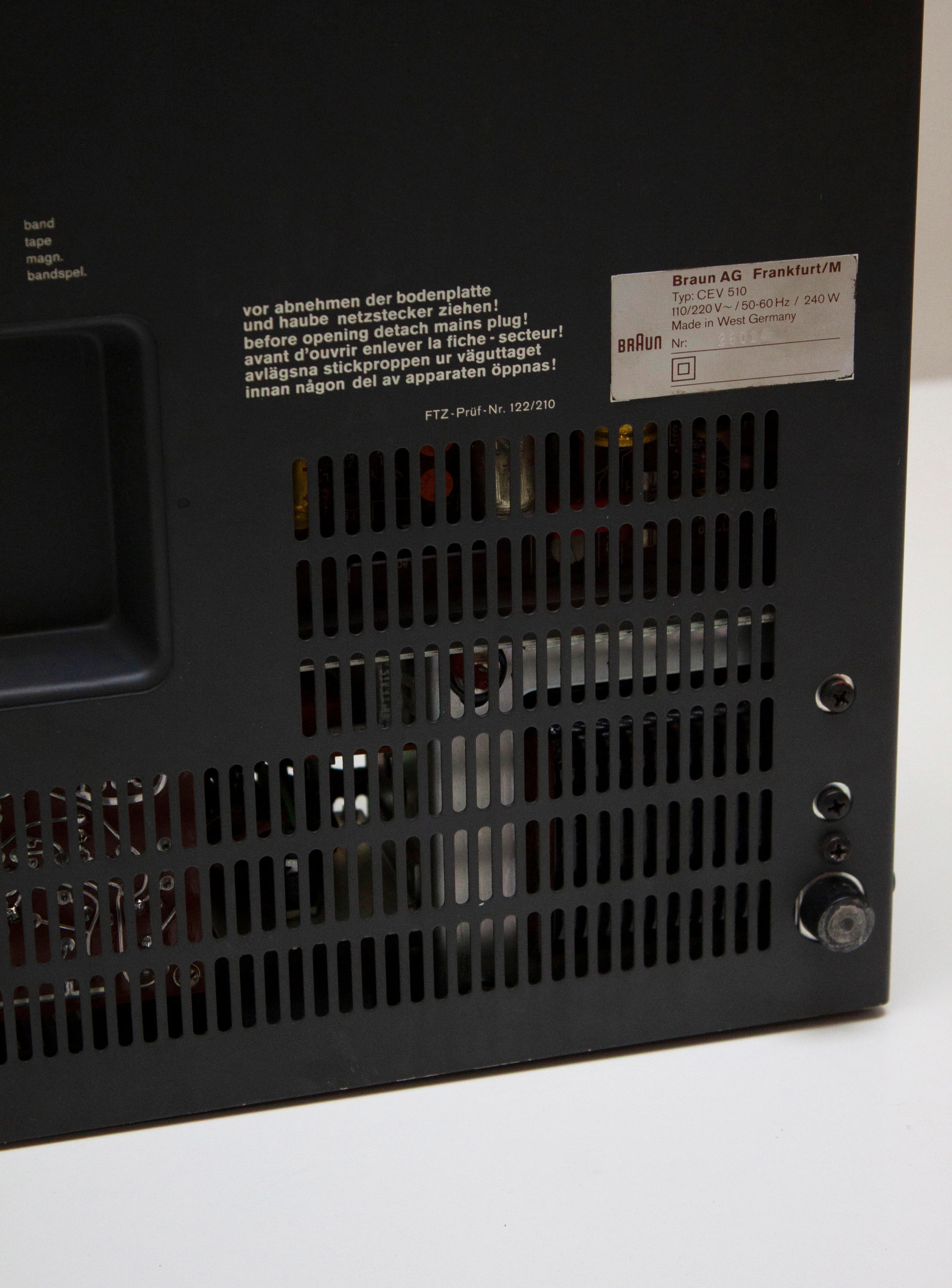 Braun Hifi Set CEV 510 & L550 by Dieter Rams - Image 50