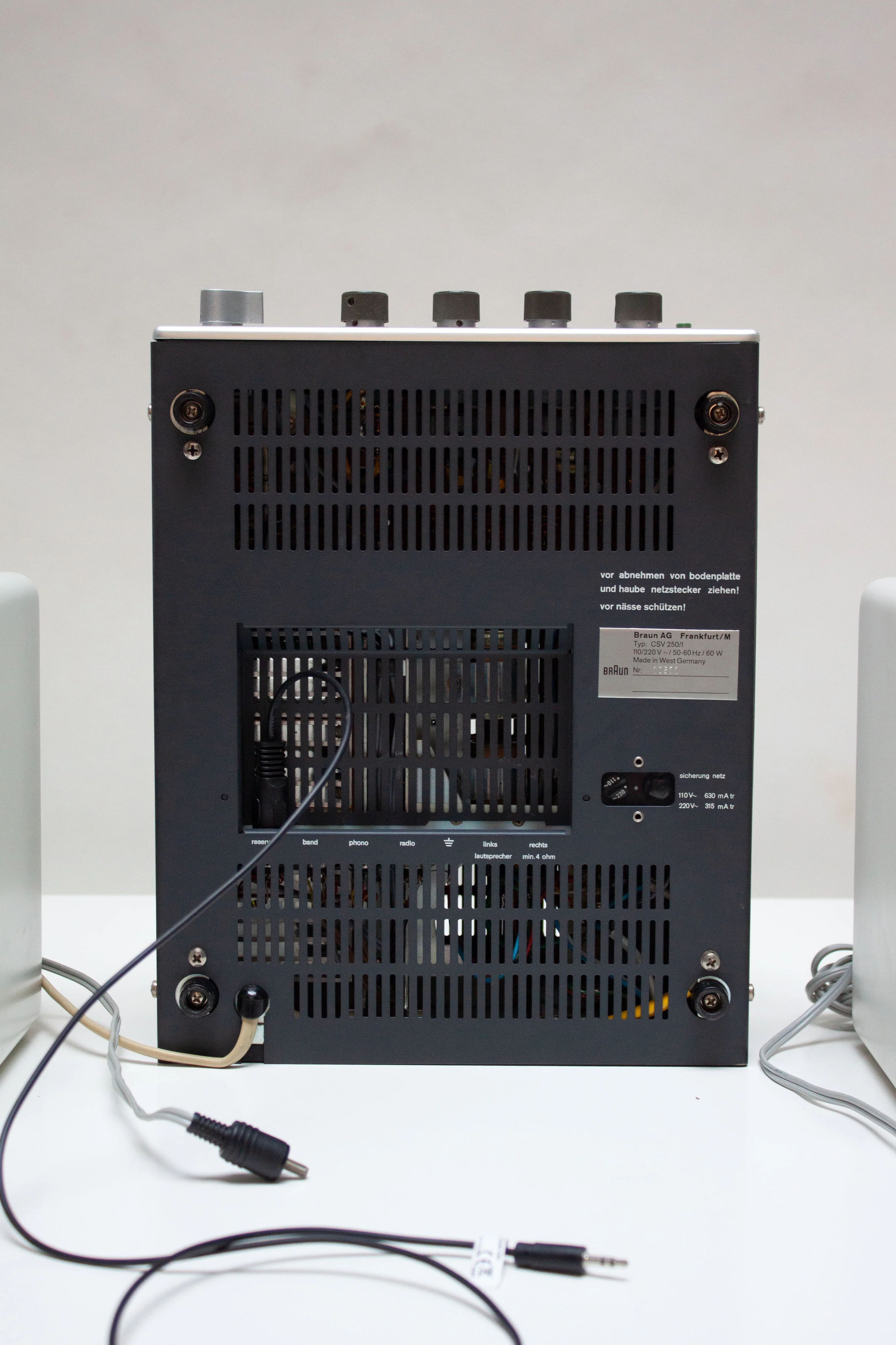 Braun Hifi Set CSV-250/1 & L410 by Dieter Rams - Image 22