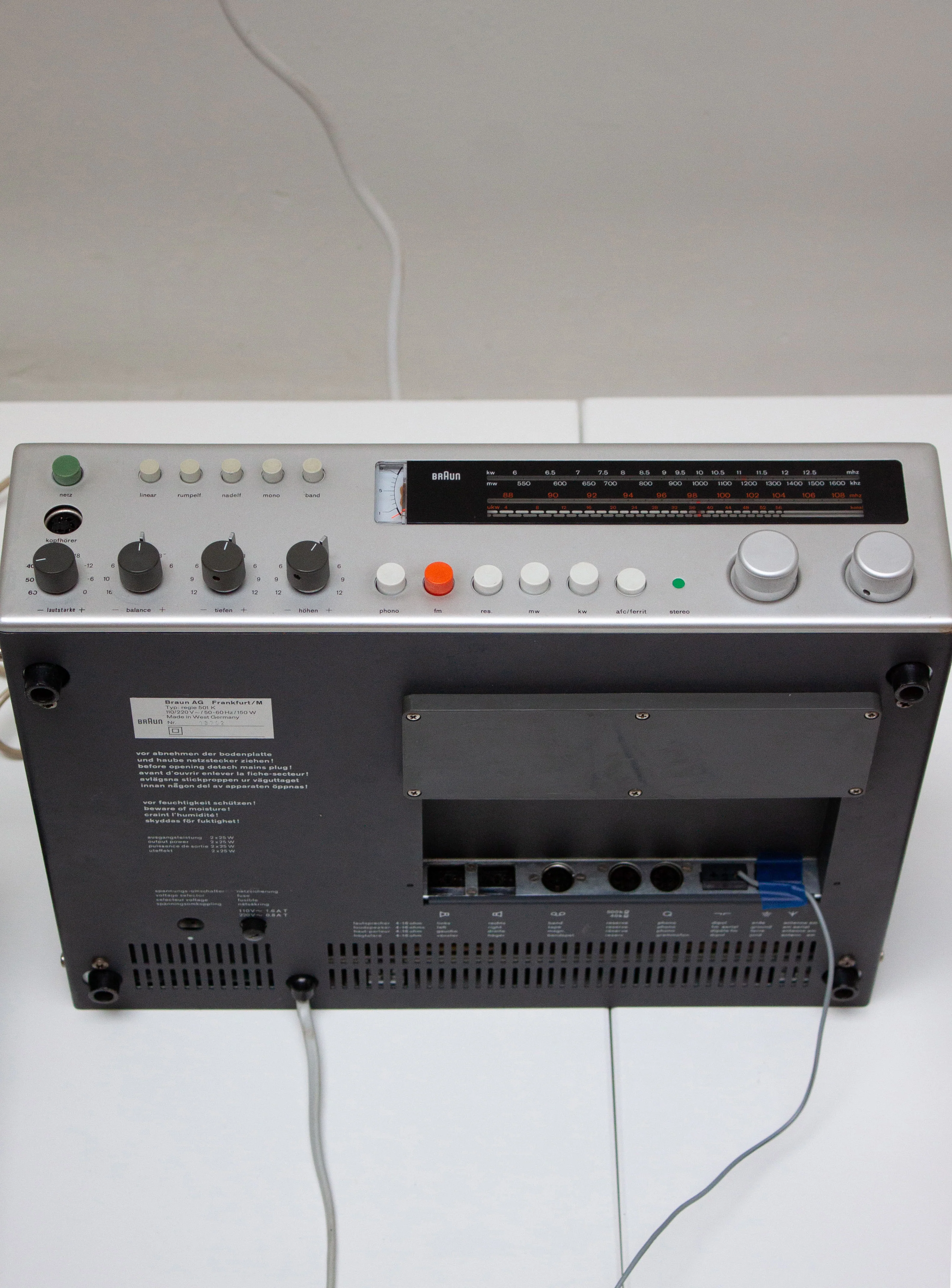 Braun Hifi Set Regie 501K, PS-420 & L410 by Dieter Rams - Image 23