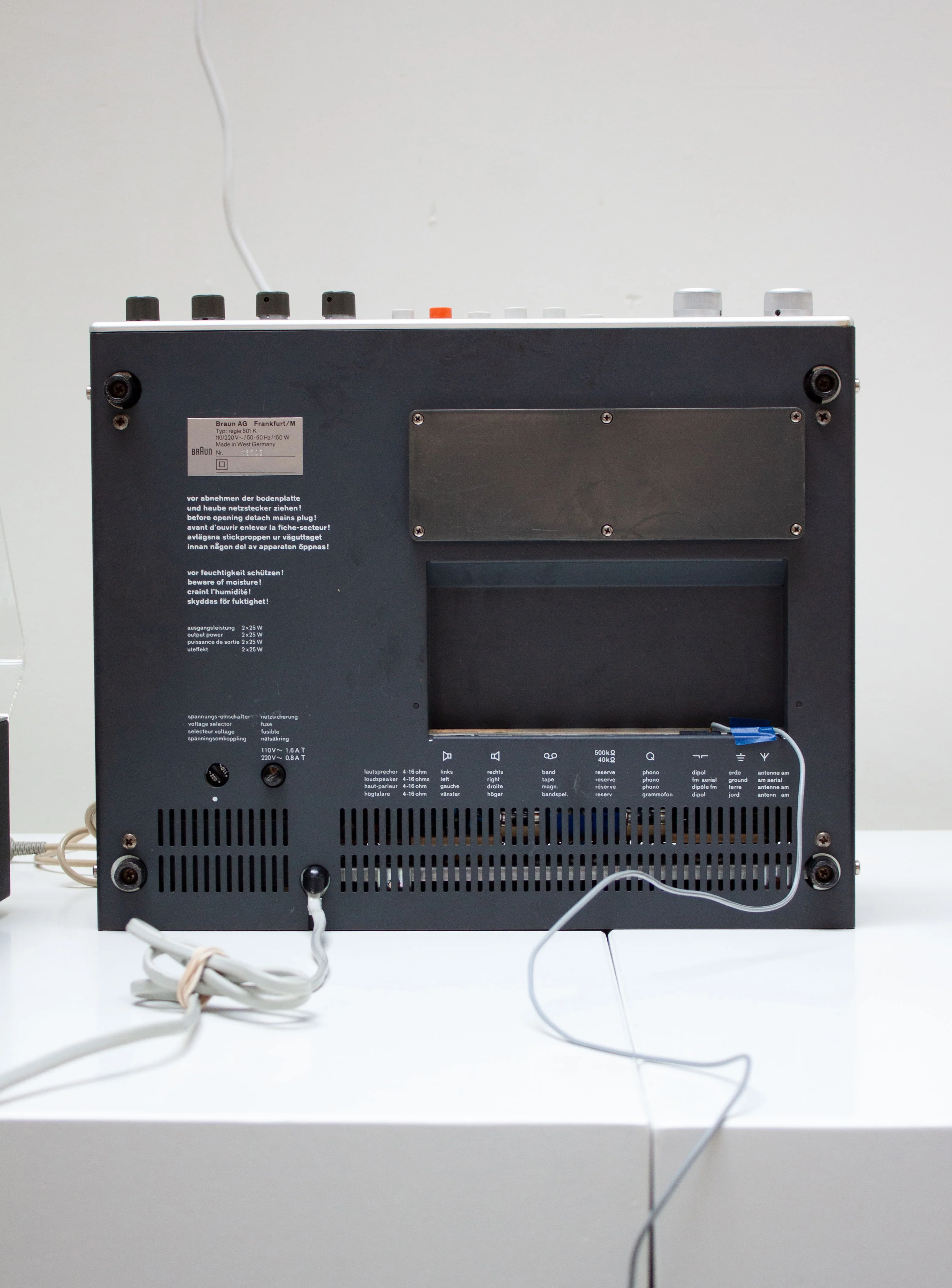 Braun Hifi Set Regie 501K, PS-420 & L410 by Dieter Rams - Image 34