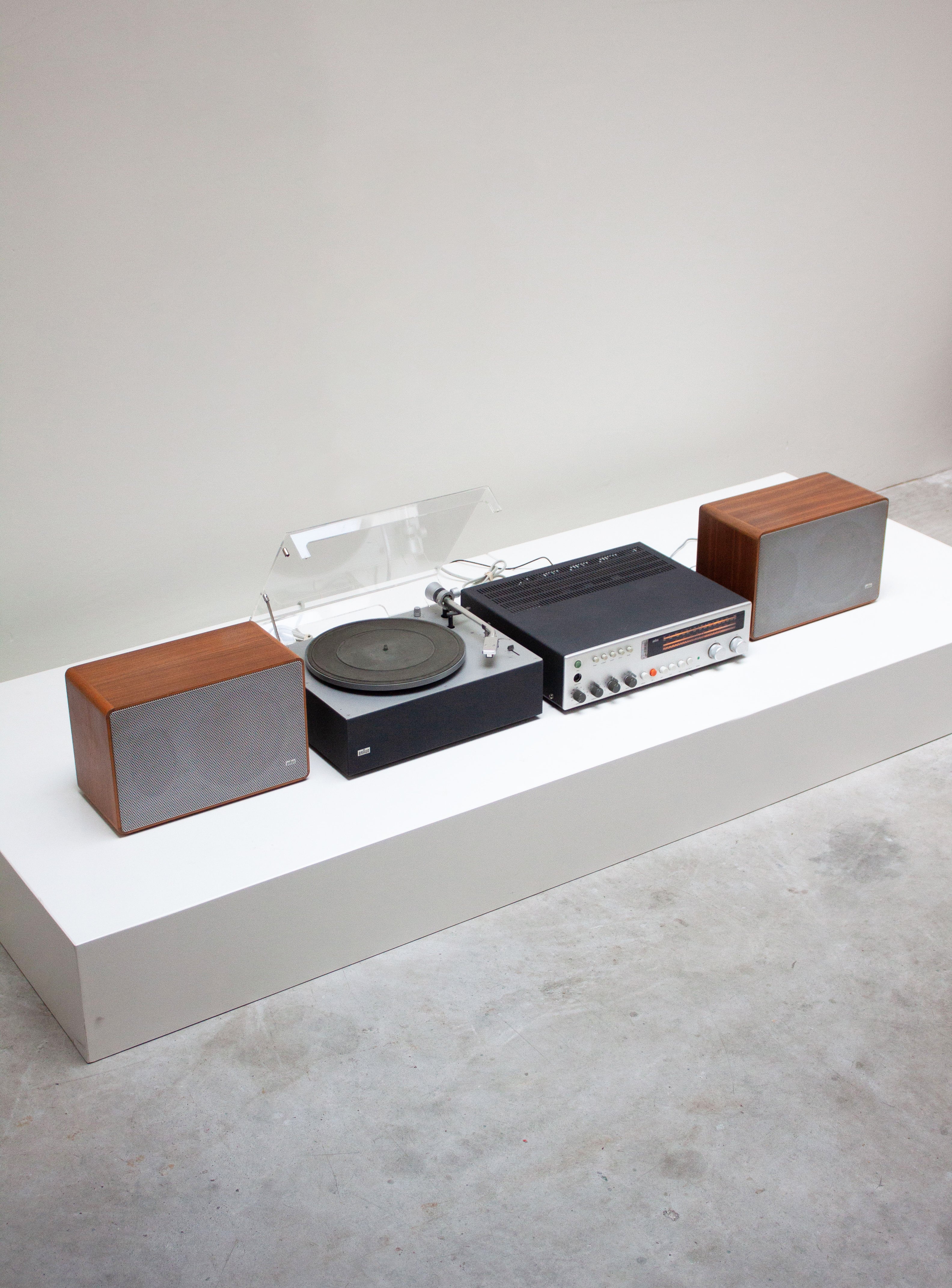 Braun Hifi Set Regie 501K, PS-420 & L410 by Dieter Rams - Image 4