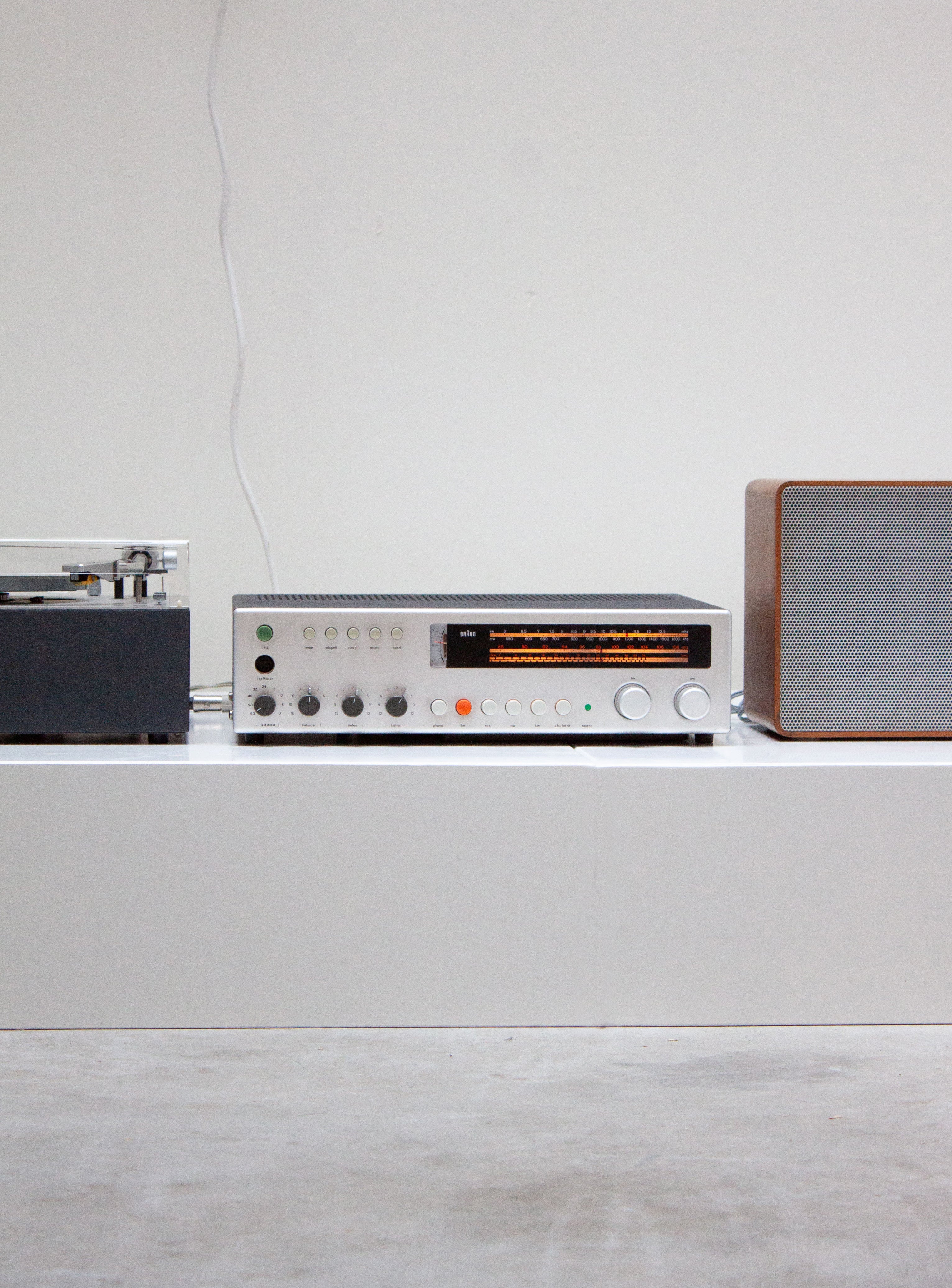 Braun Hifi Set Regie 501K, PS-420 & L410 by Dieter Rams - Image 6
