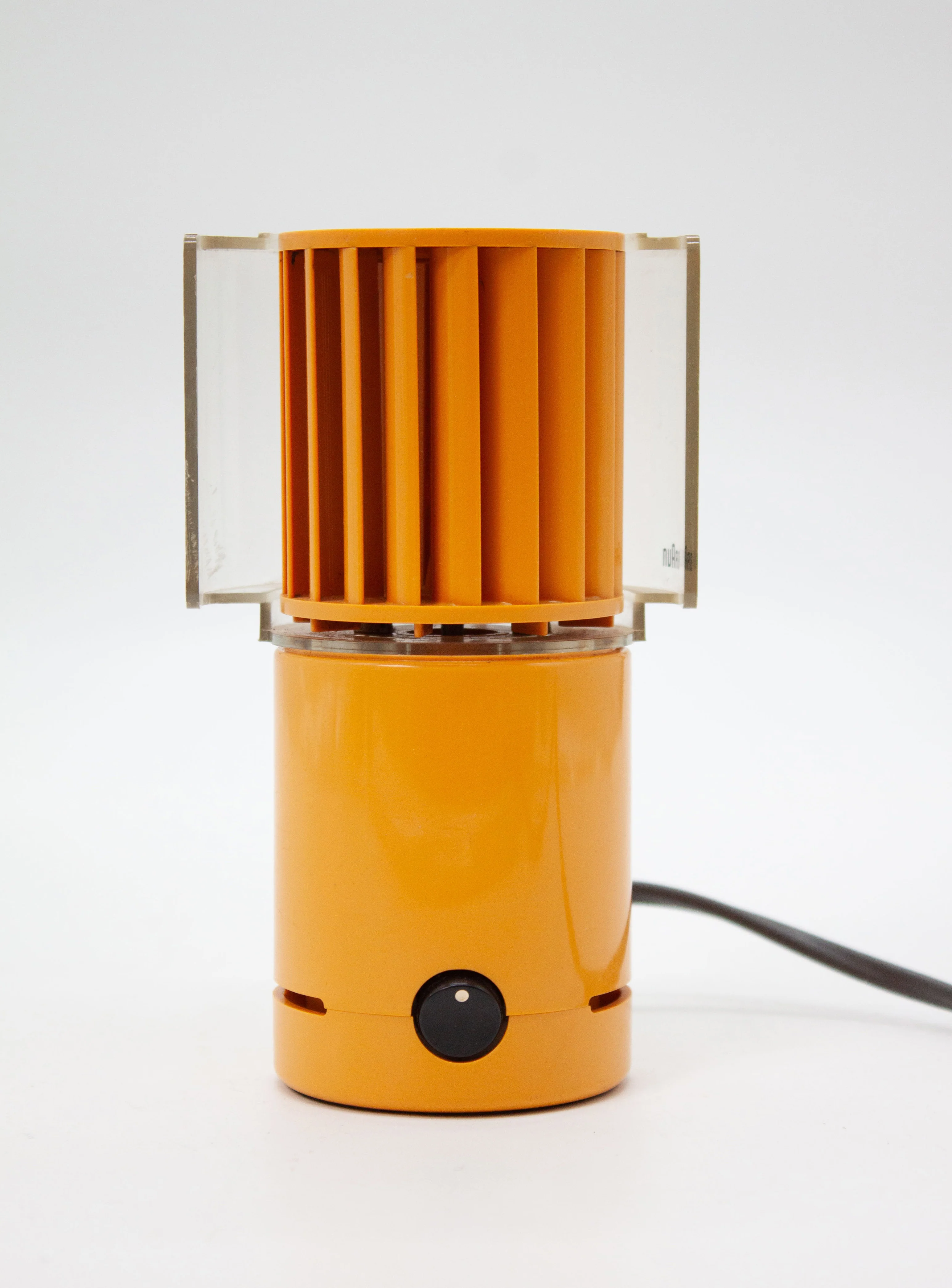 Braun HL 70 Desk Fan by Reinhold Weiss (Yellow) - Image 2
