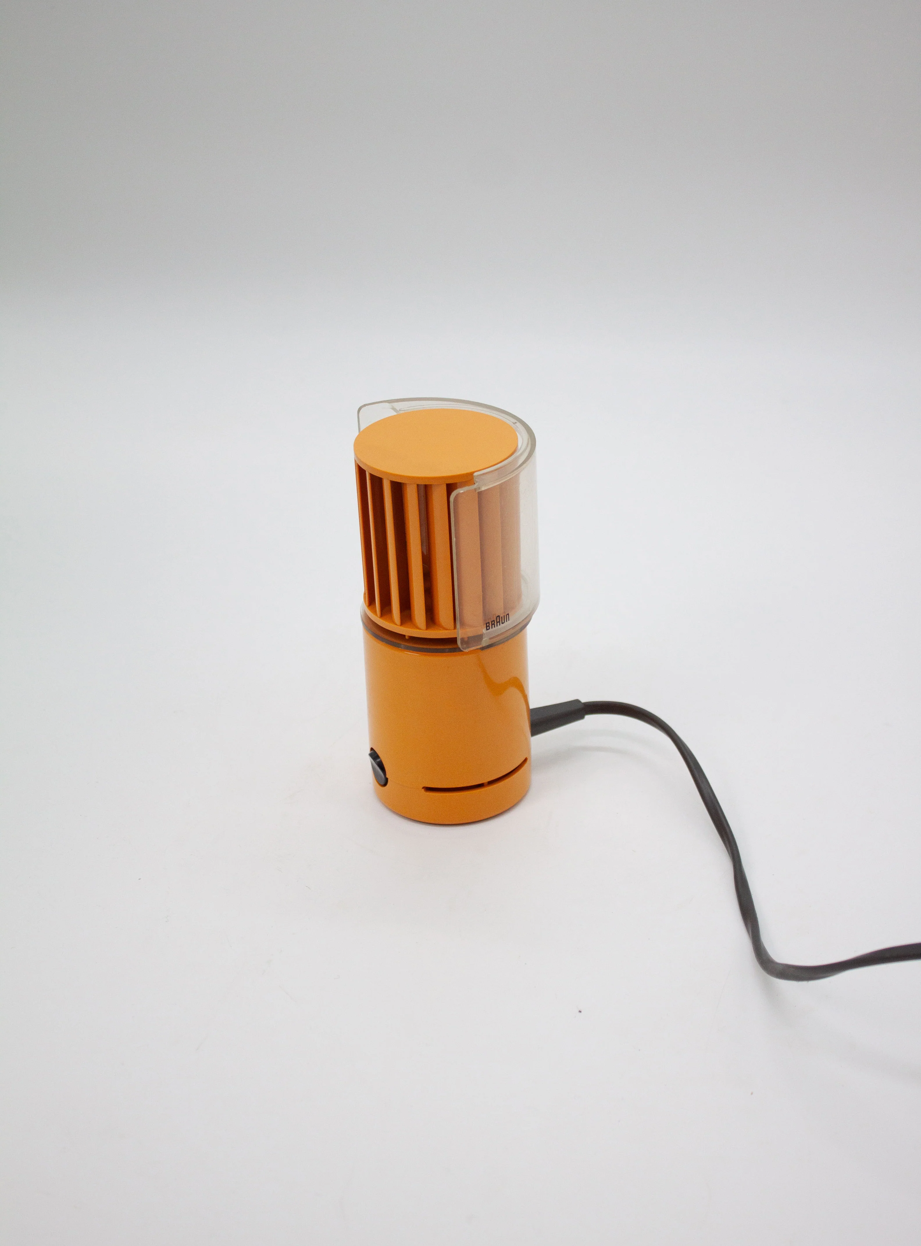 Braun HL 70 Desk Fan by Reinhold Weiss (Yellow) - Image 5