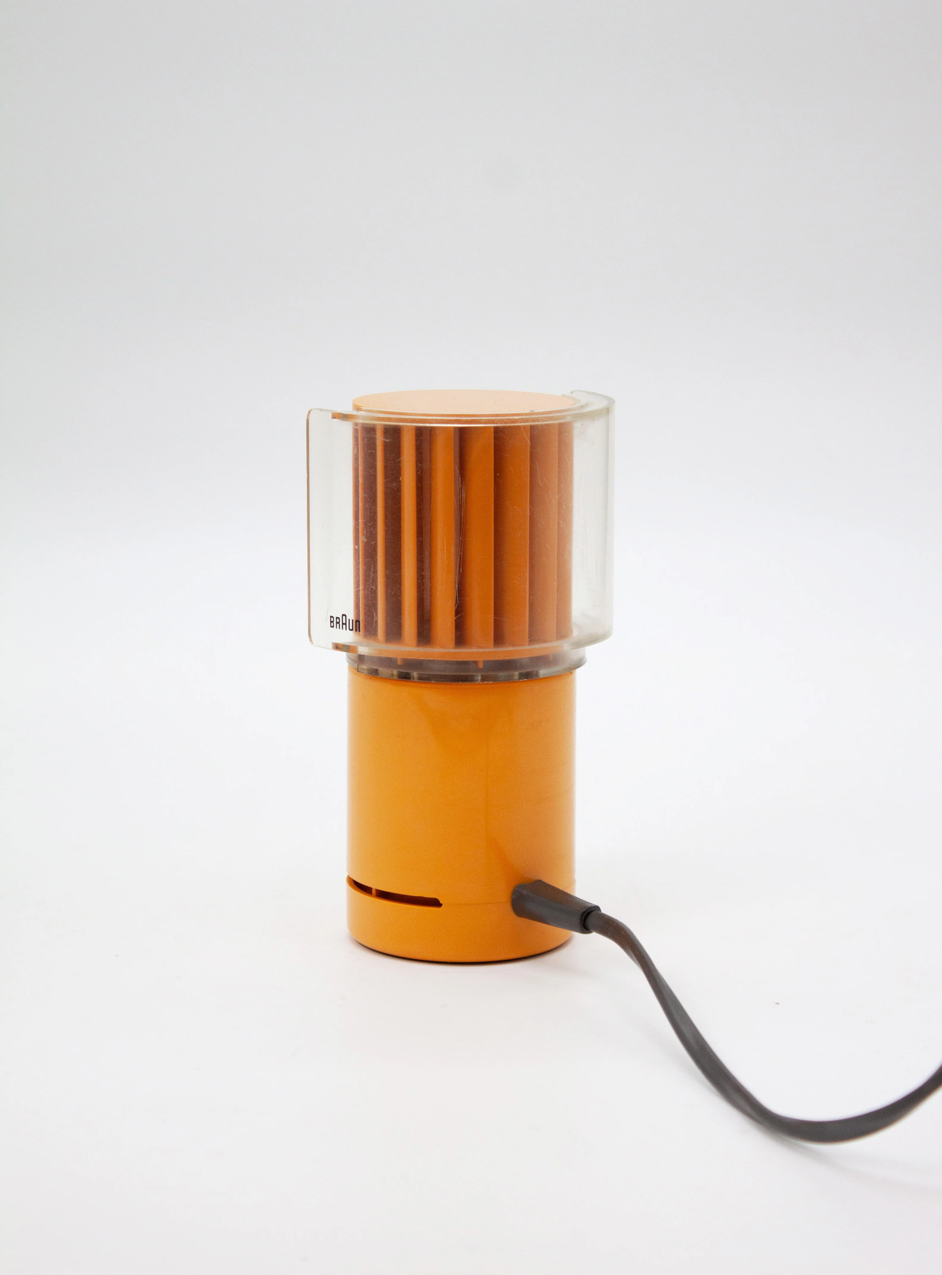 Braun HL 70 Desk Fan by Reinhold Weiss (Yellow) - Image 8