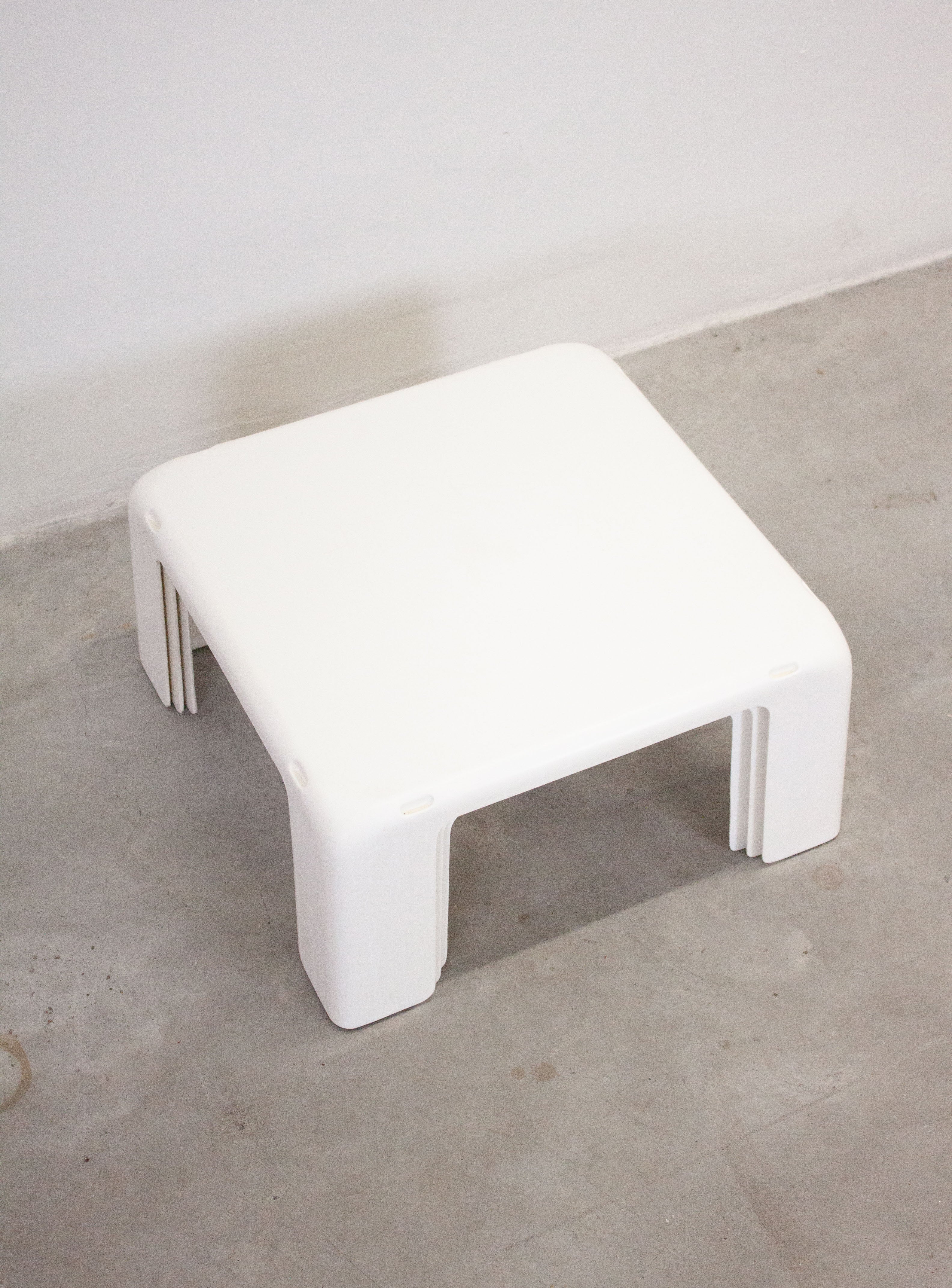 C&B Italia Gatti Nesting Tables by Mario Bellini (White) - Image 12