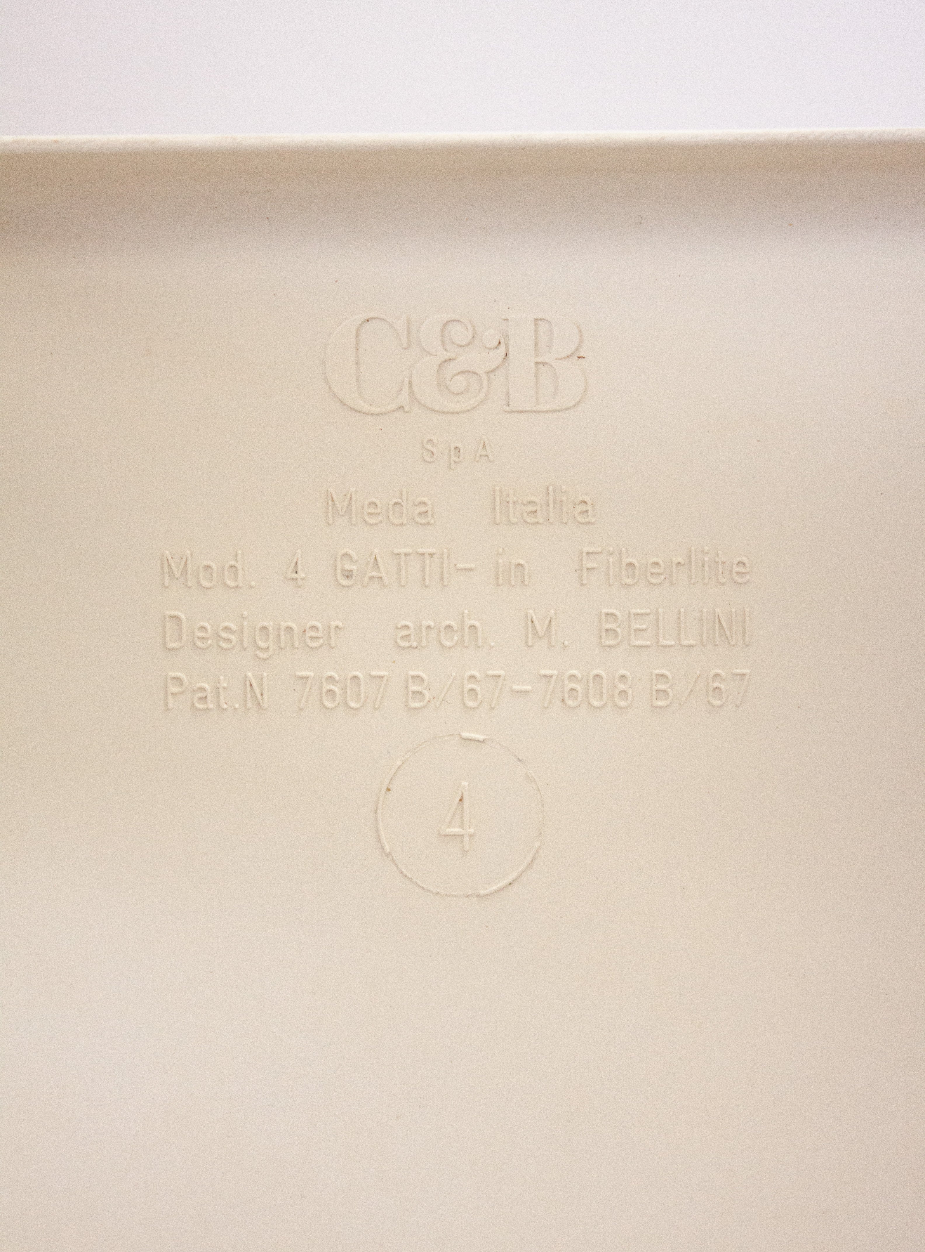 C&B Italia Gatti Nesting Tables by Mario Bellini (White) - Image 15