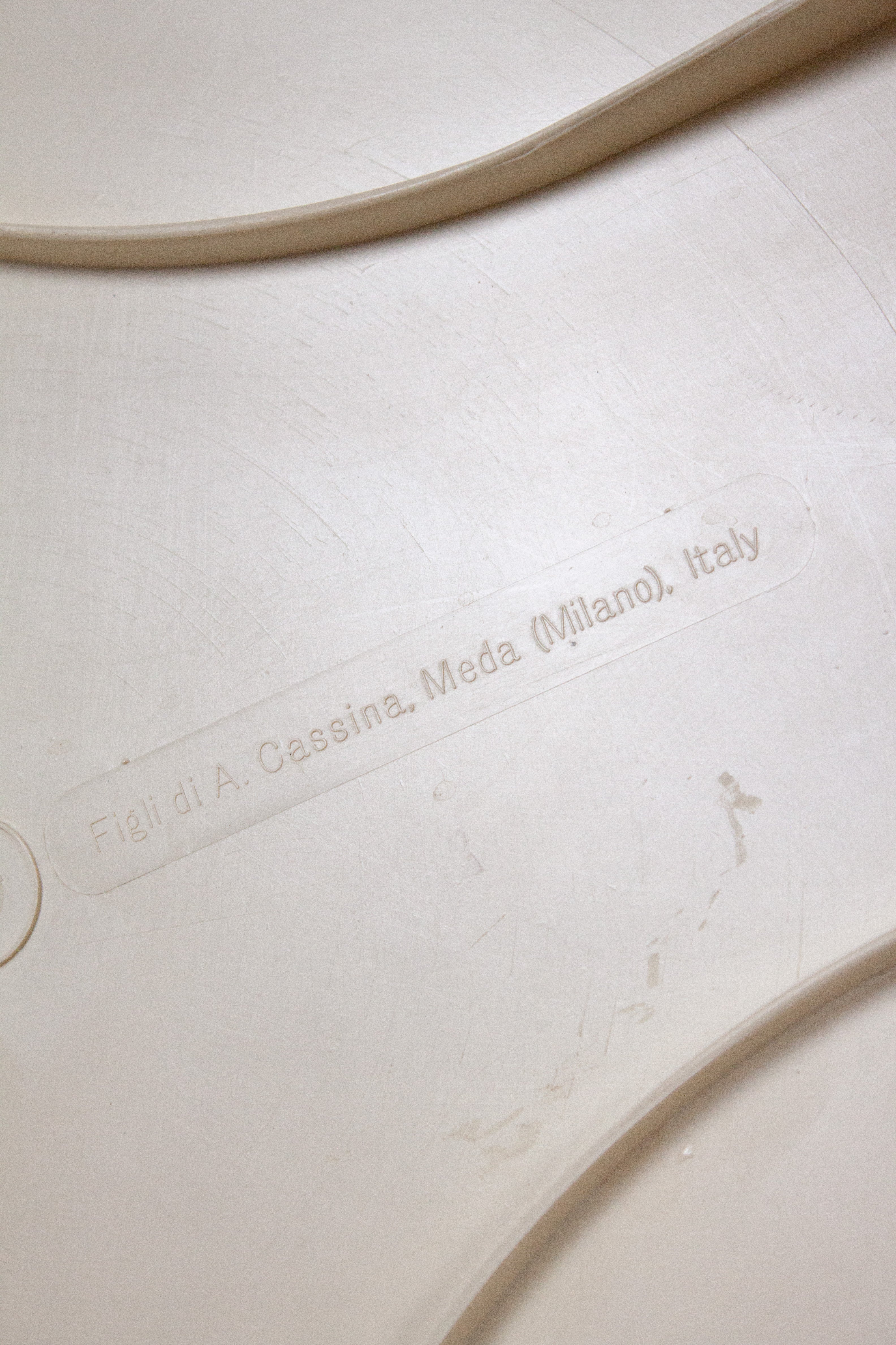 Cassina Marema Nesting Tables by Gianfranco Frattini (White) - Image 13