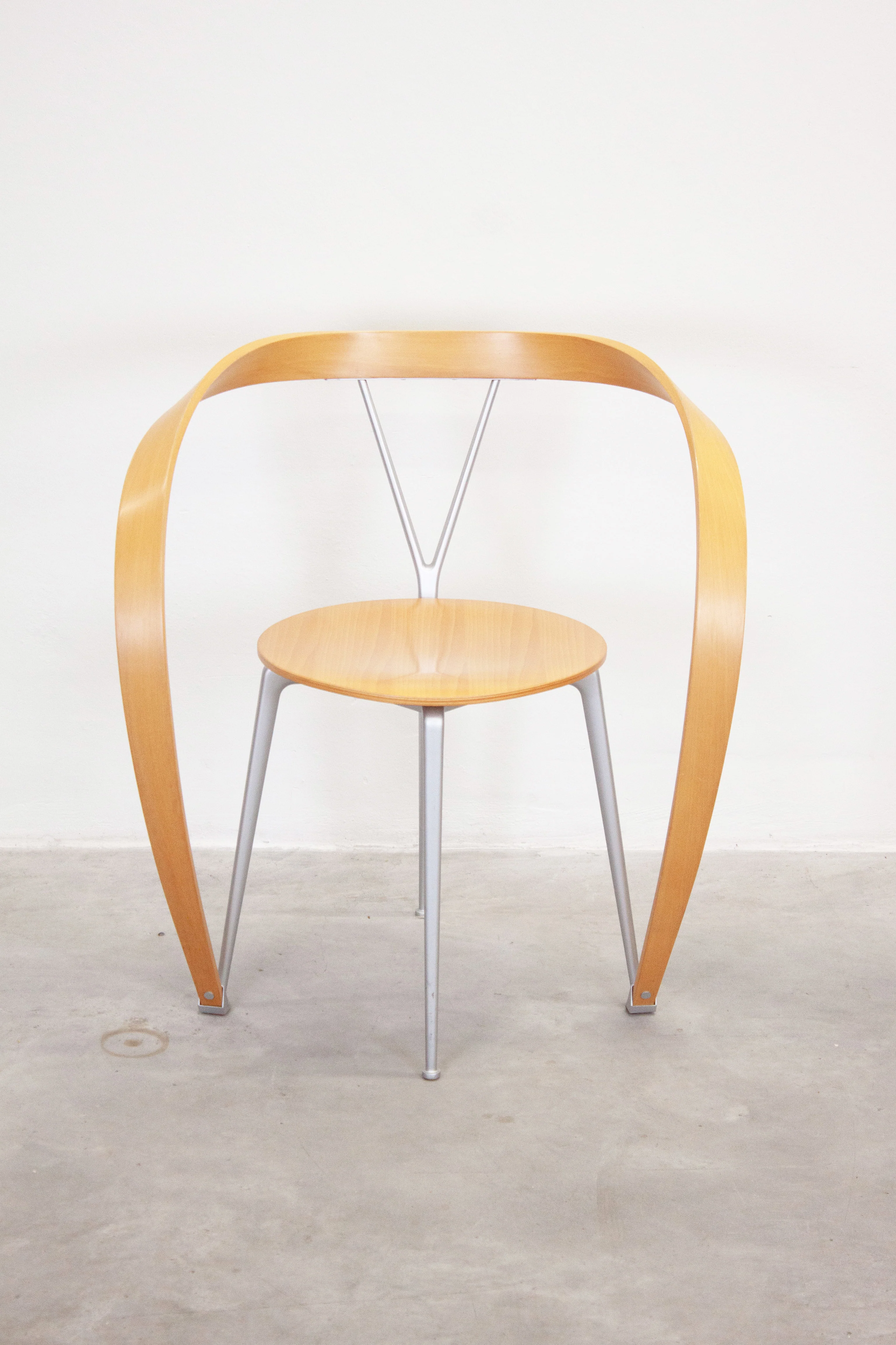 Cassina Revers Chair by Andrea Branzi (Beech) - Image 4