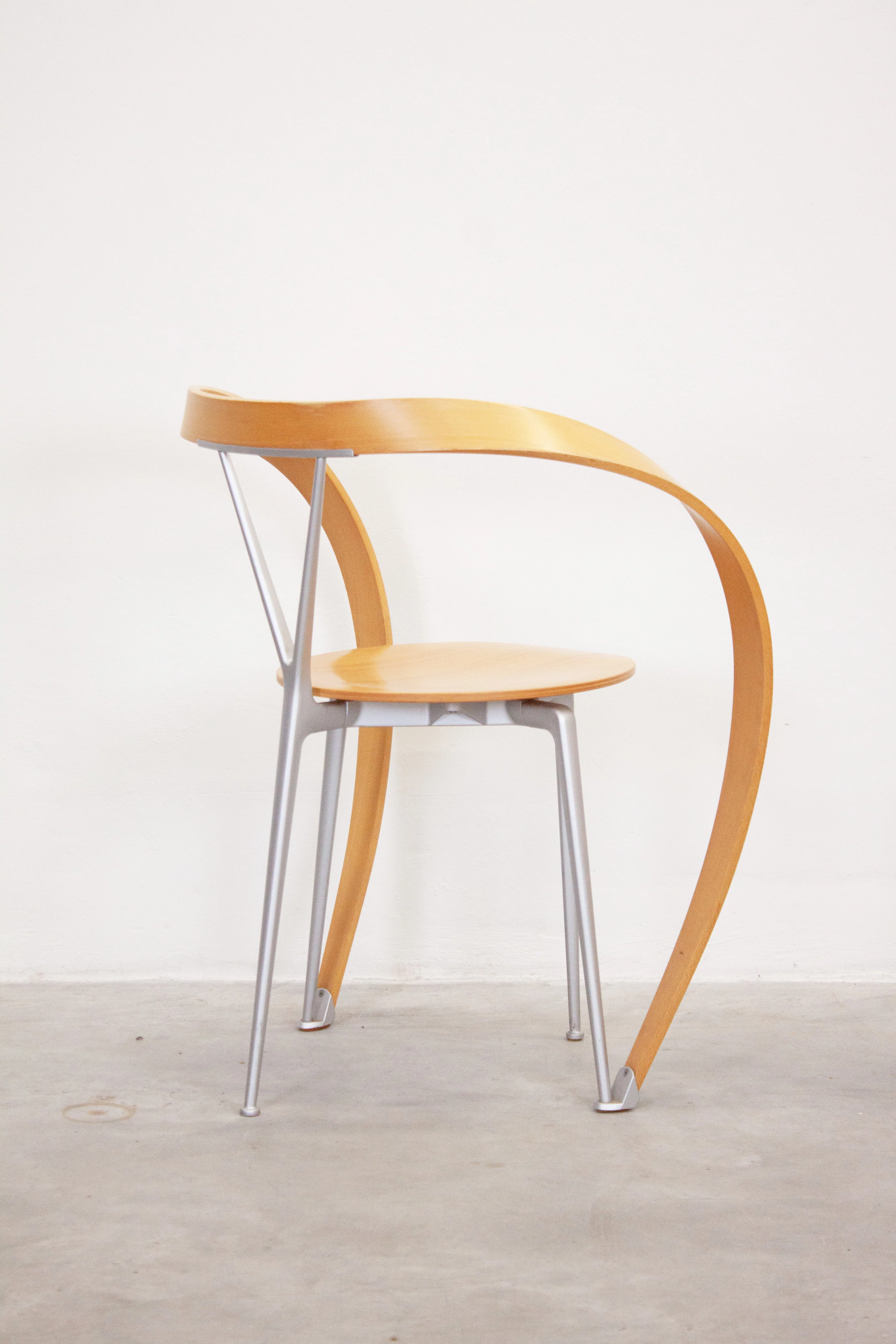Cassina Revers Chair by Andrea Branzi (Beech) - Image 6