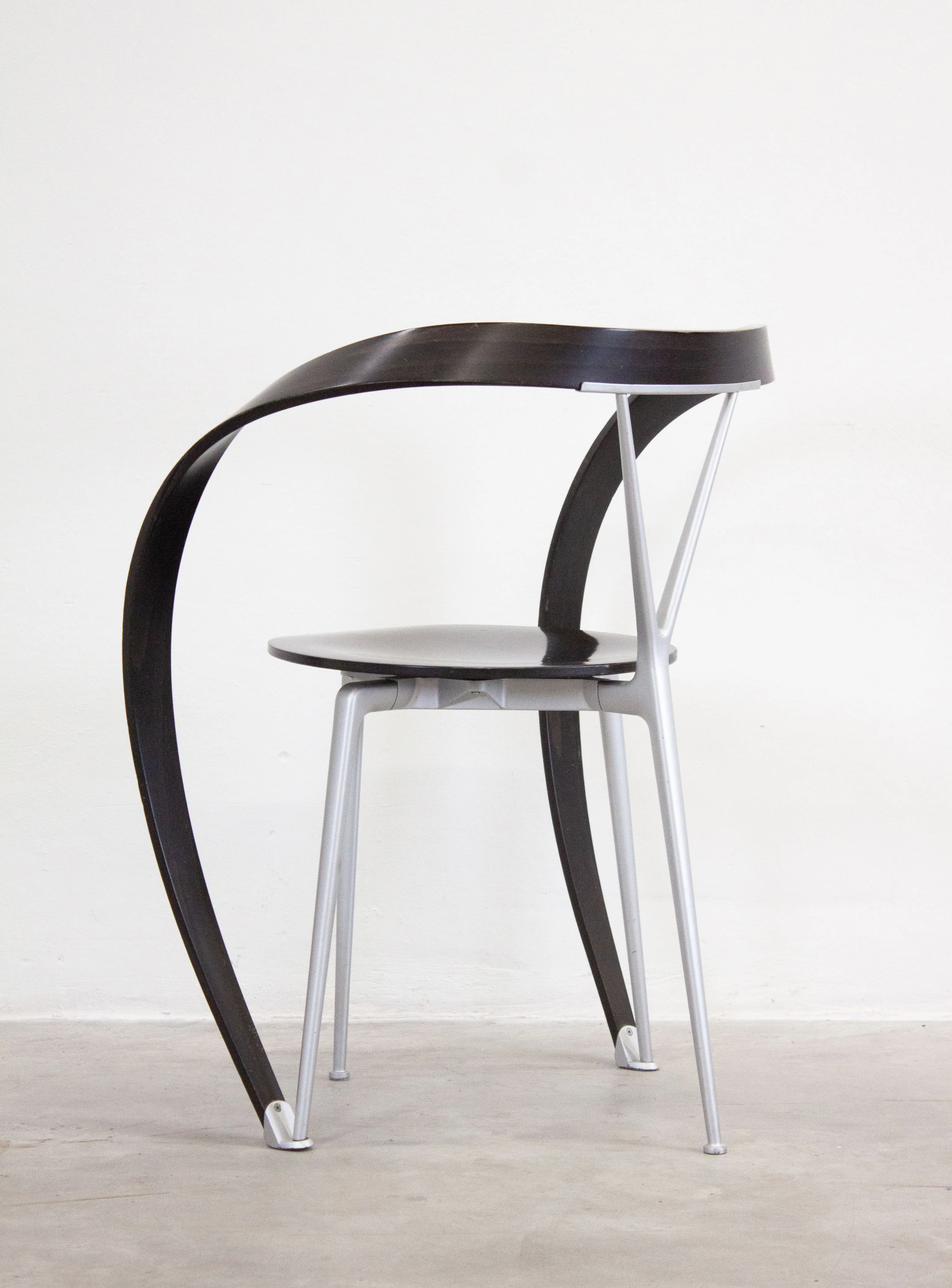 Cassina Revers Chairs by Andrea Branzi (Black) - Image 15