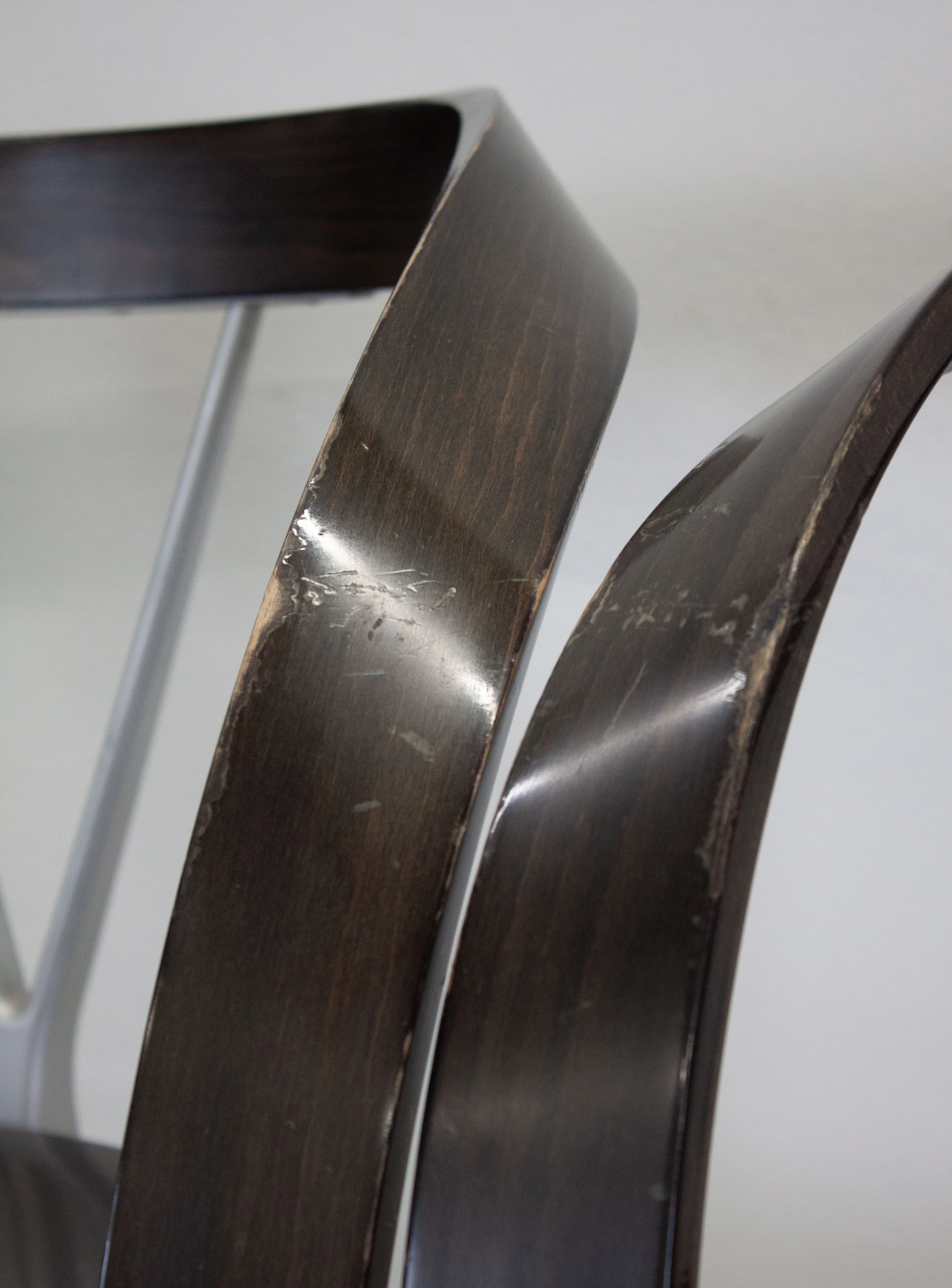 Cassina Revers Chairs by Andrea Branzi (Black) - Image 20
