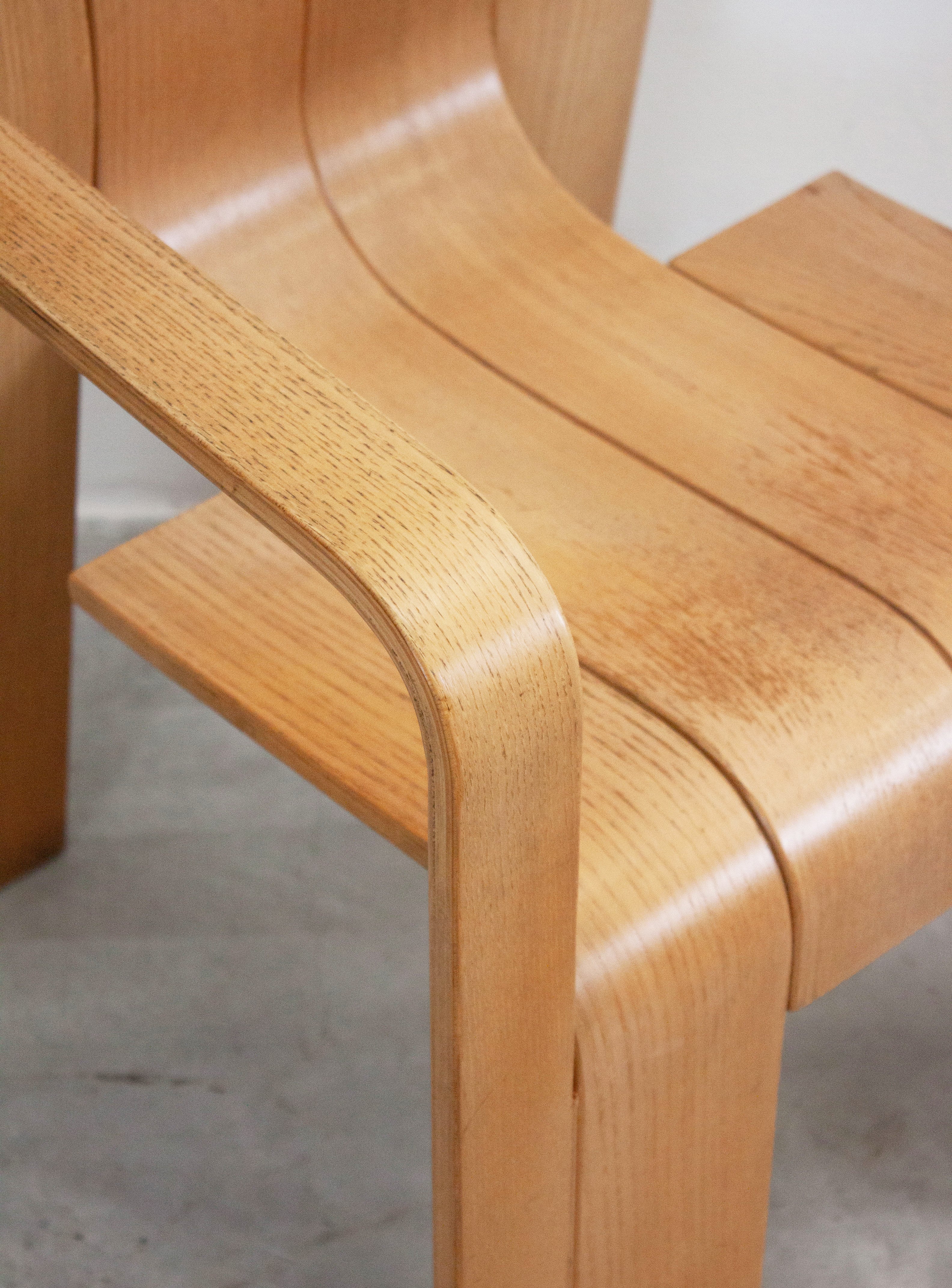Castelijn Strip Dining Chair with Armrest by Gijs Bakker - Image 21