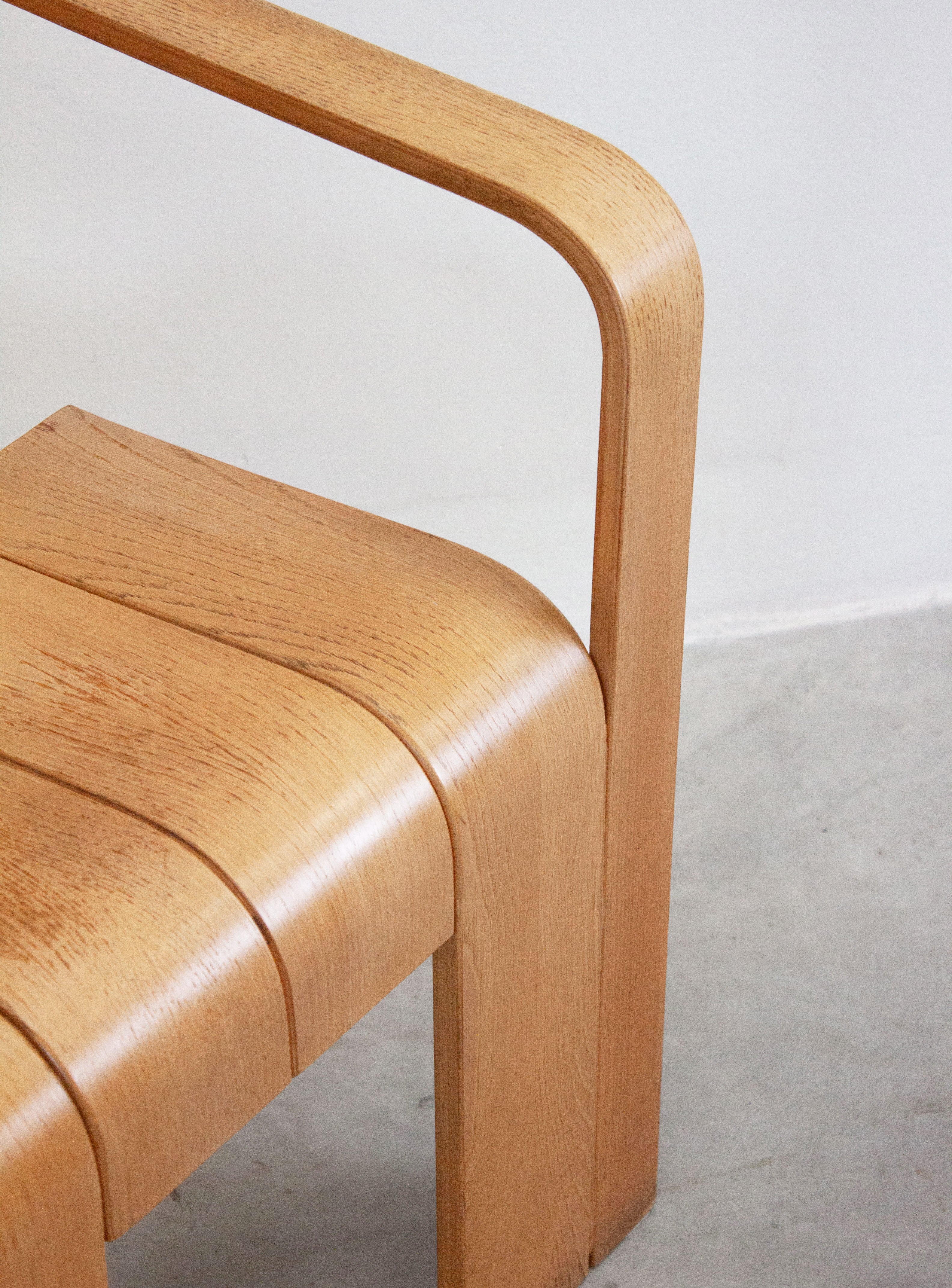 Castelijn Strip Dining Chair with Armrest by Gijs Bakker - Image 22