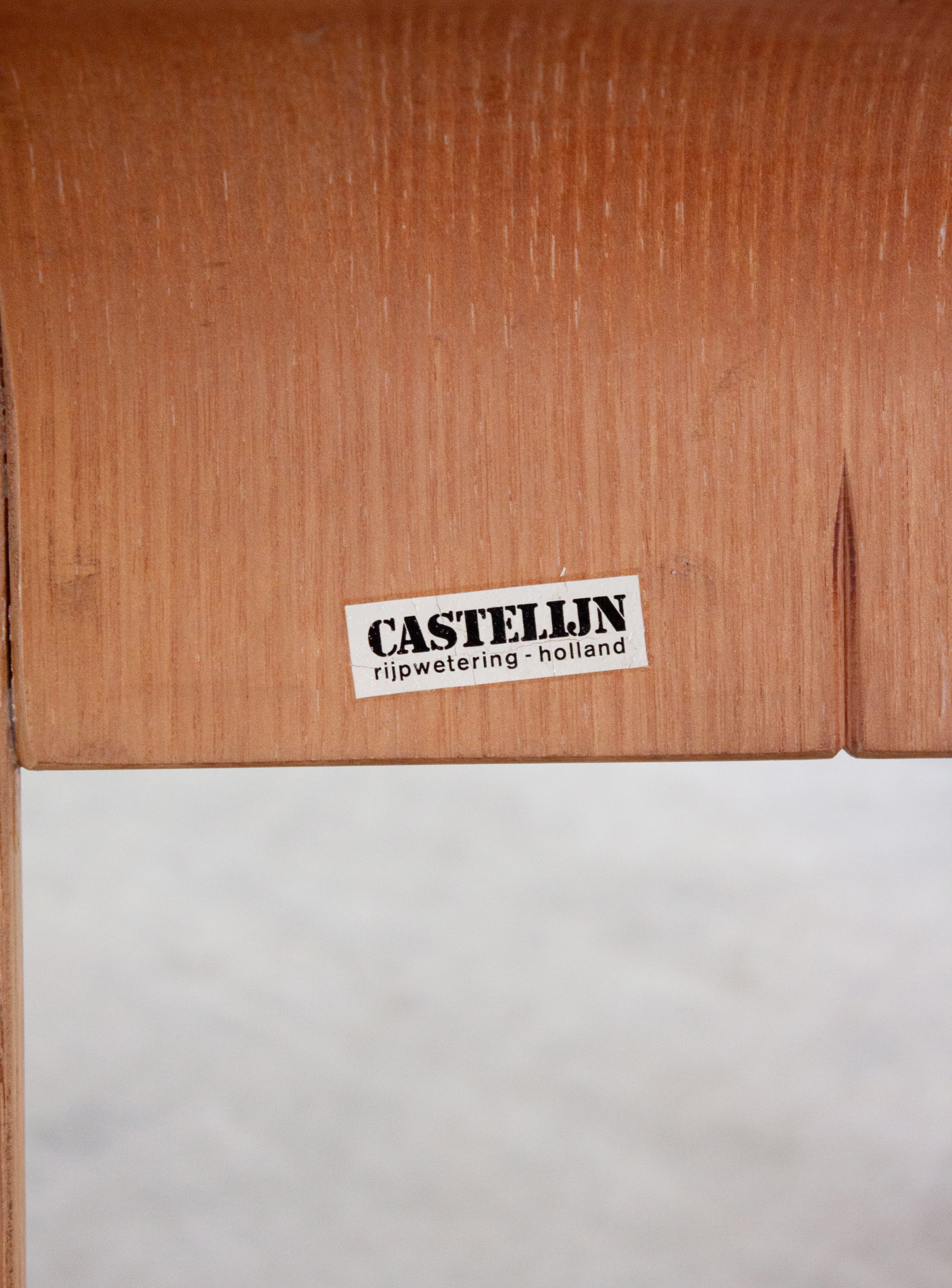 Castelijn Strip Dining Chair with Armrest by Gijs Bakker - Image 23