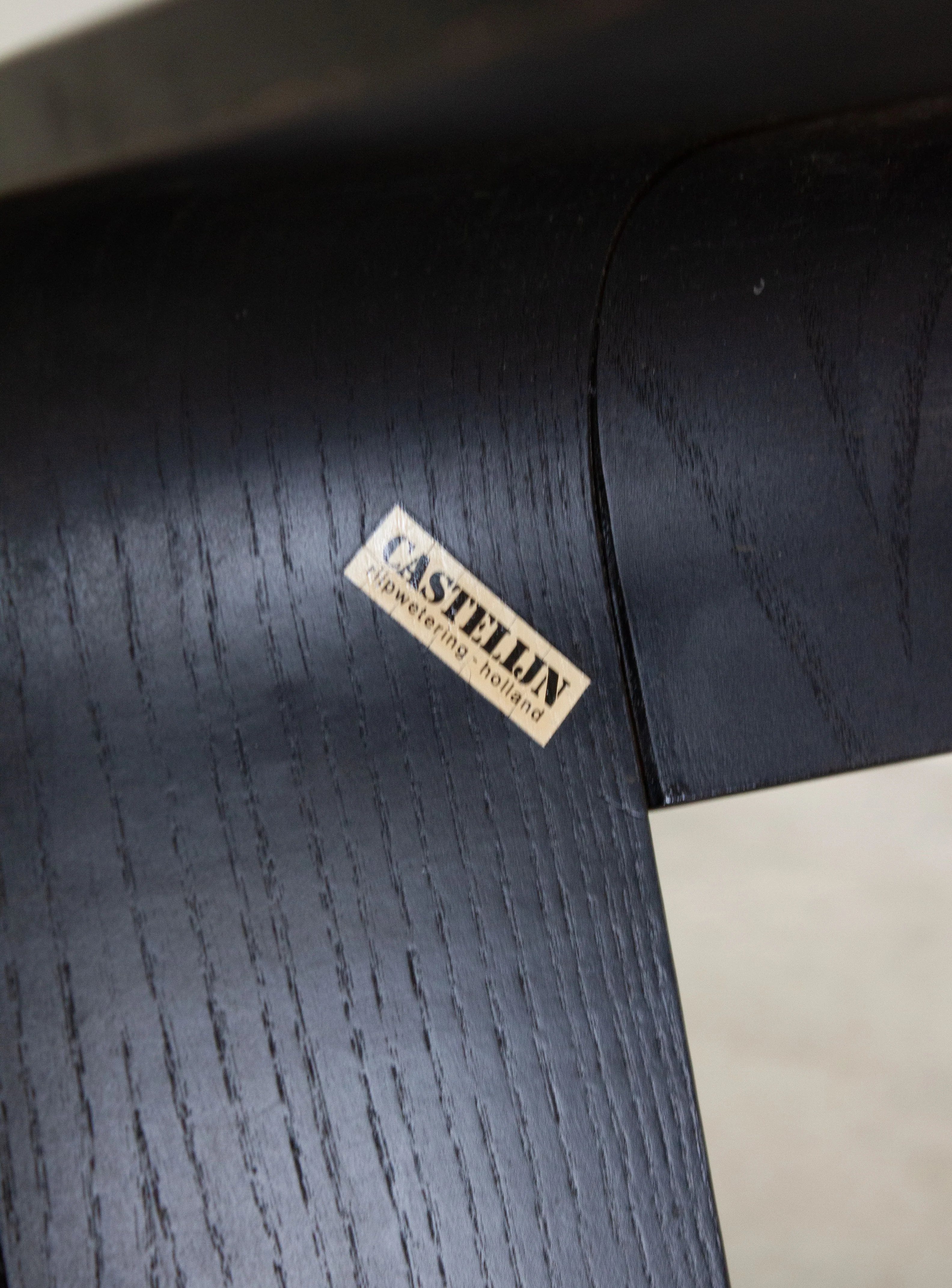 Castelijn Strip Chairs by Gijs Bakker (Black) - Image 22