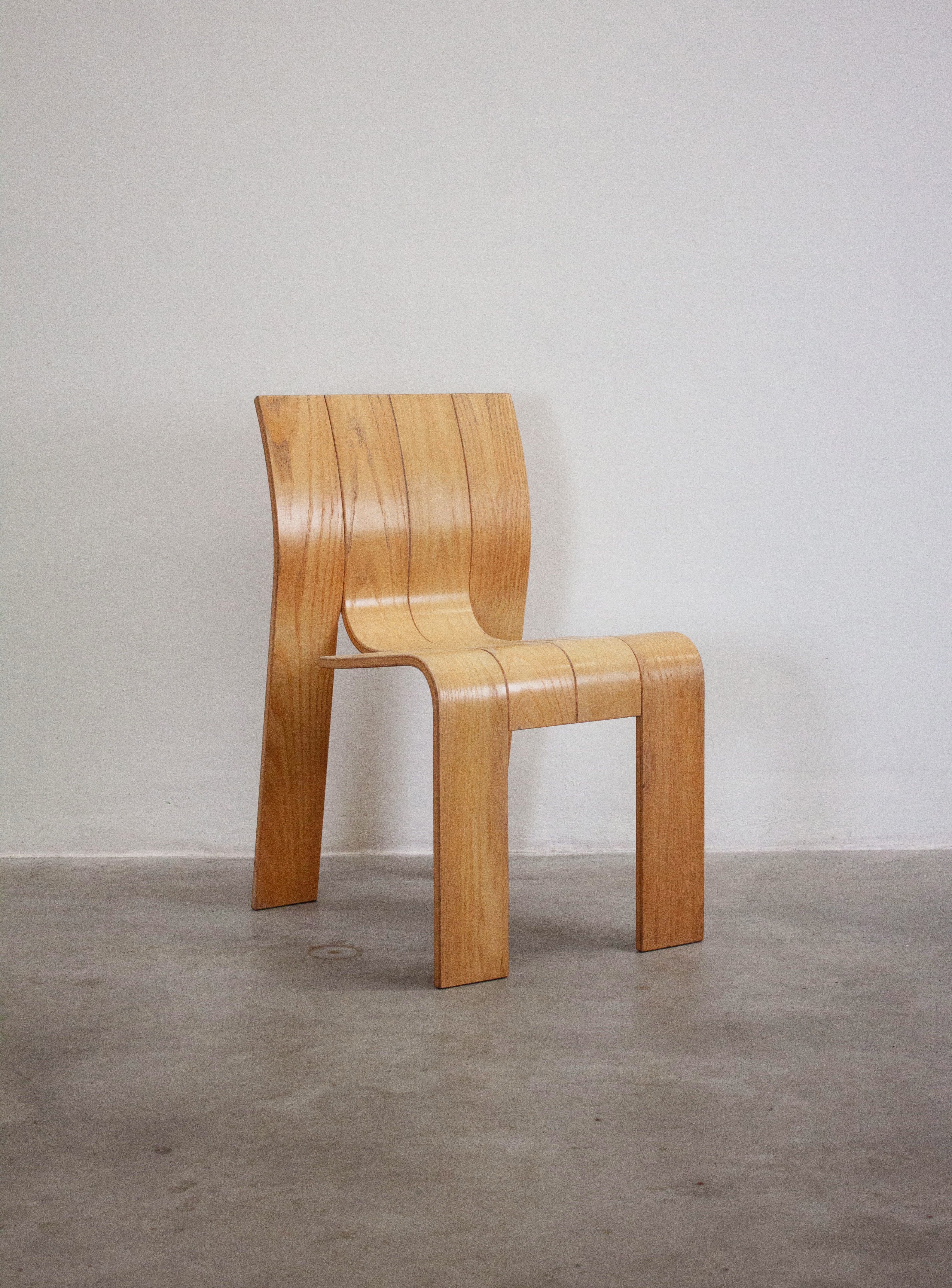 Castelijn Strip Chairs by Gijs Bakker (Set of 4) - Image 14